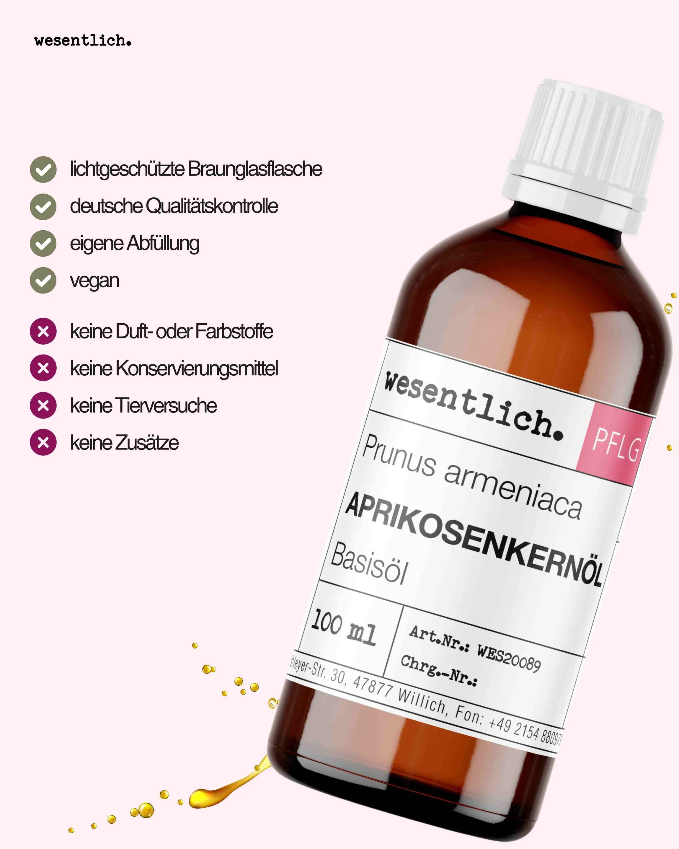 Aprikosenkernöl 100ml