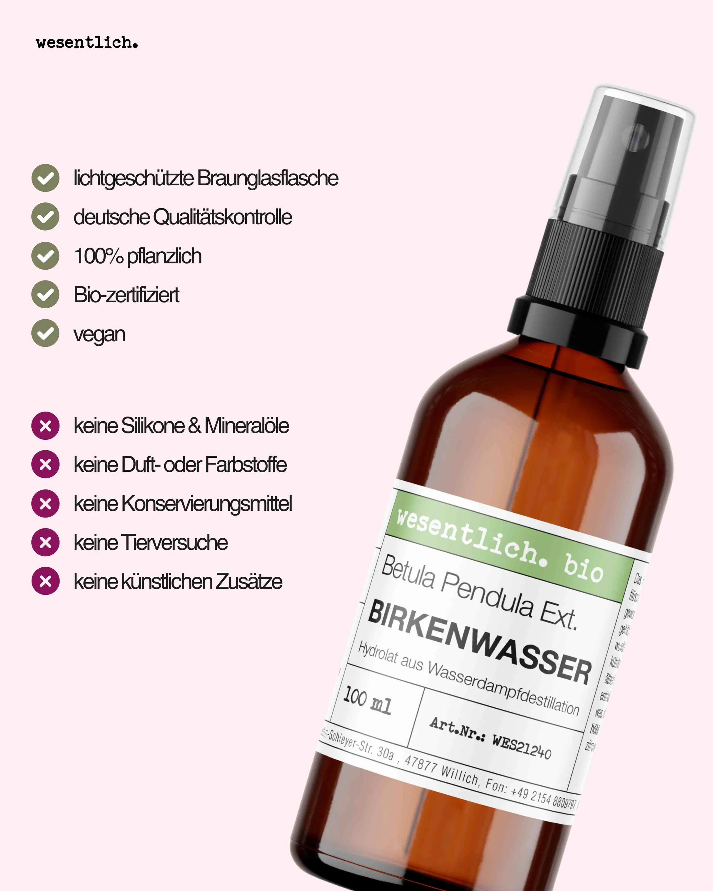 Birkenwasser Bio