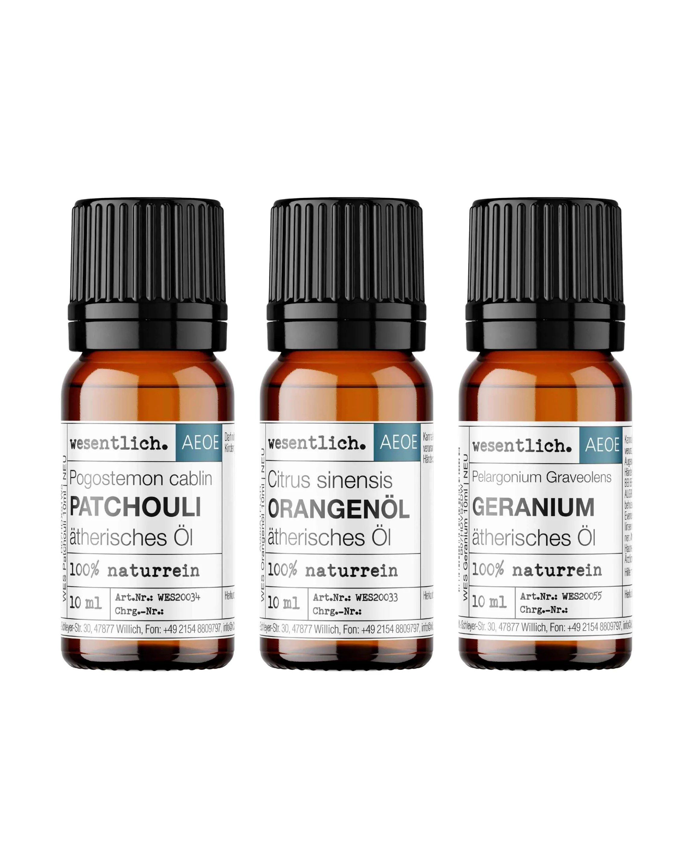 Duftset Geborgenheit  3x10ml