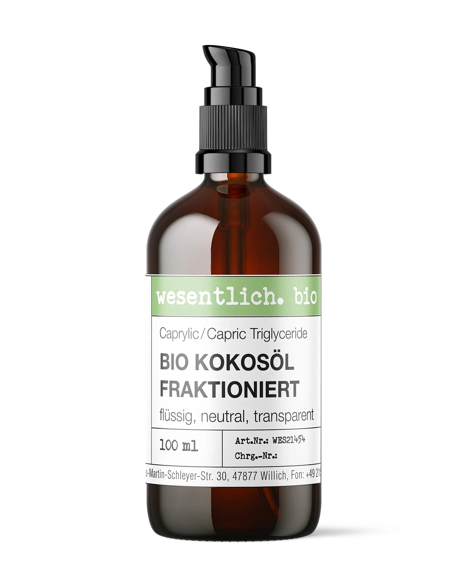 Kokosöl fraktioniert bio 100ml