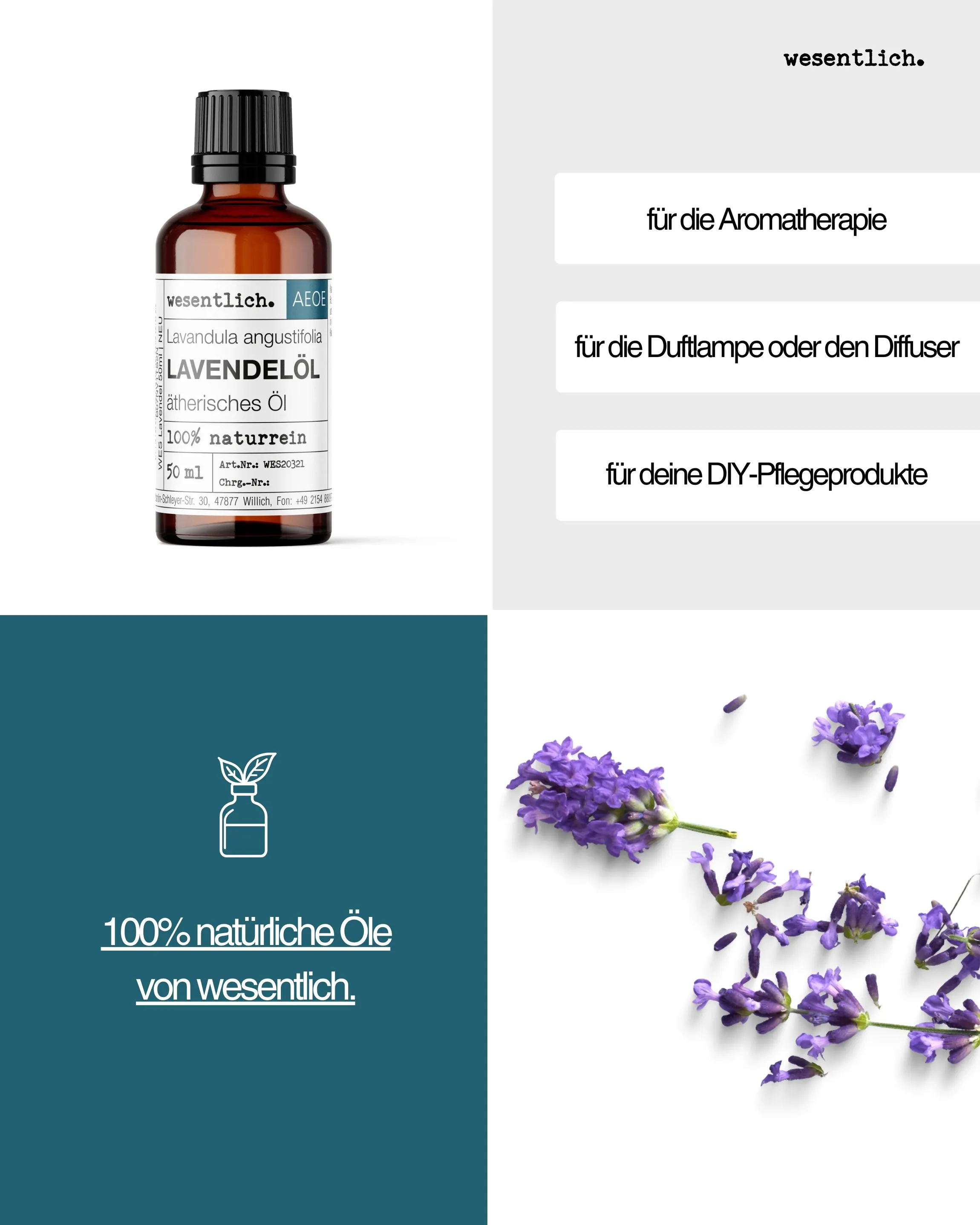 Lavendelöl  50ml