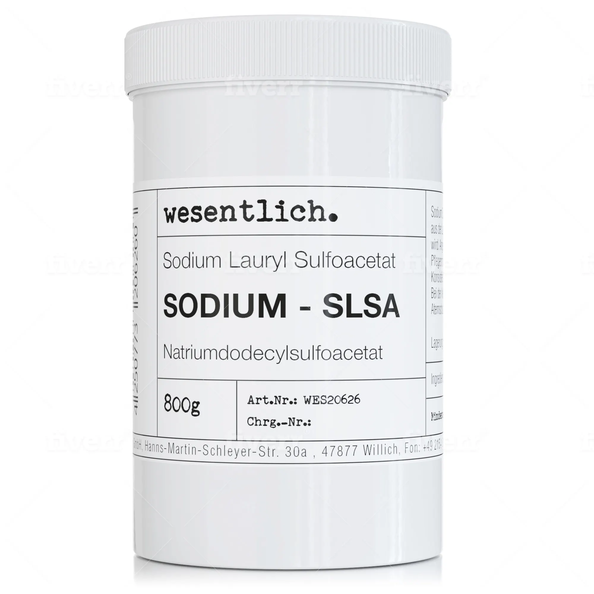 Sodium SLSA - 800g