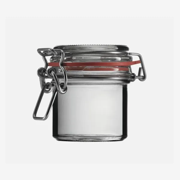 Drahtbügelglas 125ml