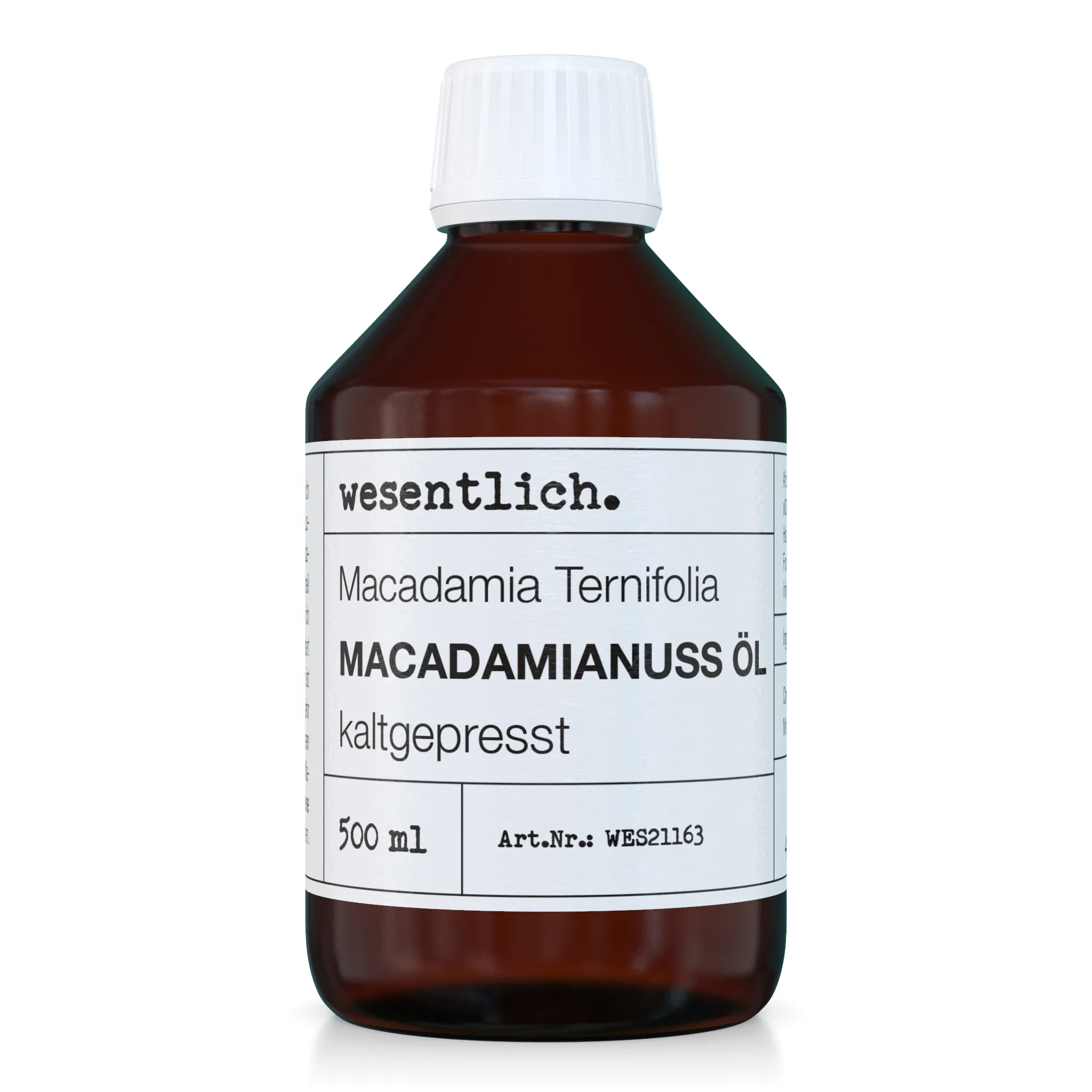Macadamianussöl 500ml