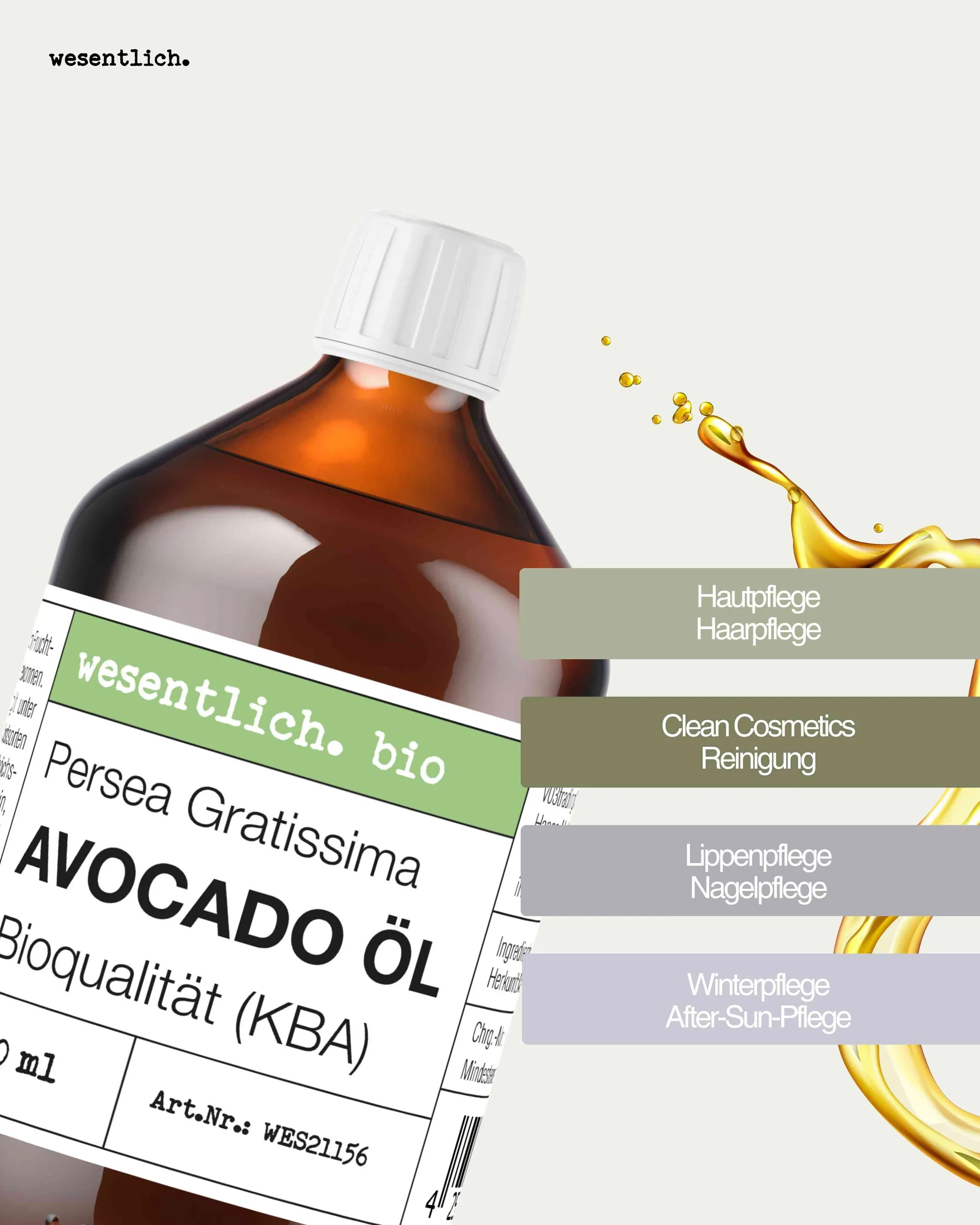 Avocadoöl BIO kaltgepresst 500ml