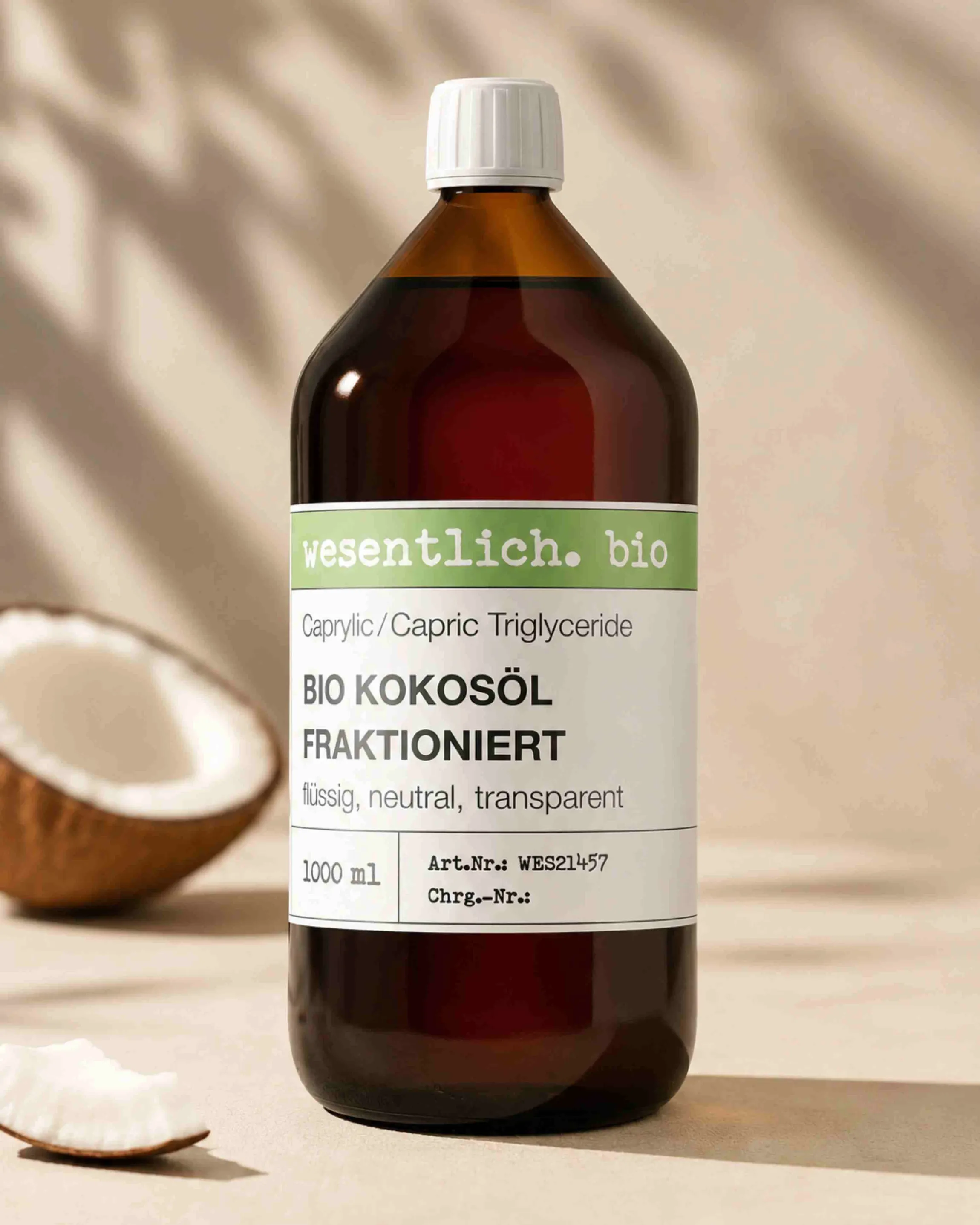 Kokosöl fraktioniert bio 1000ml