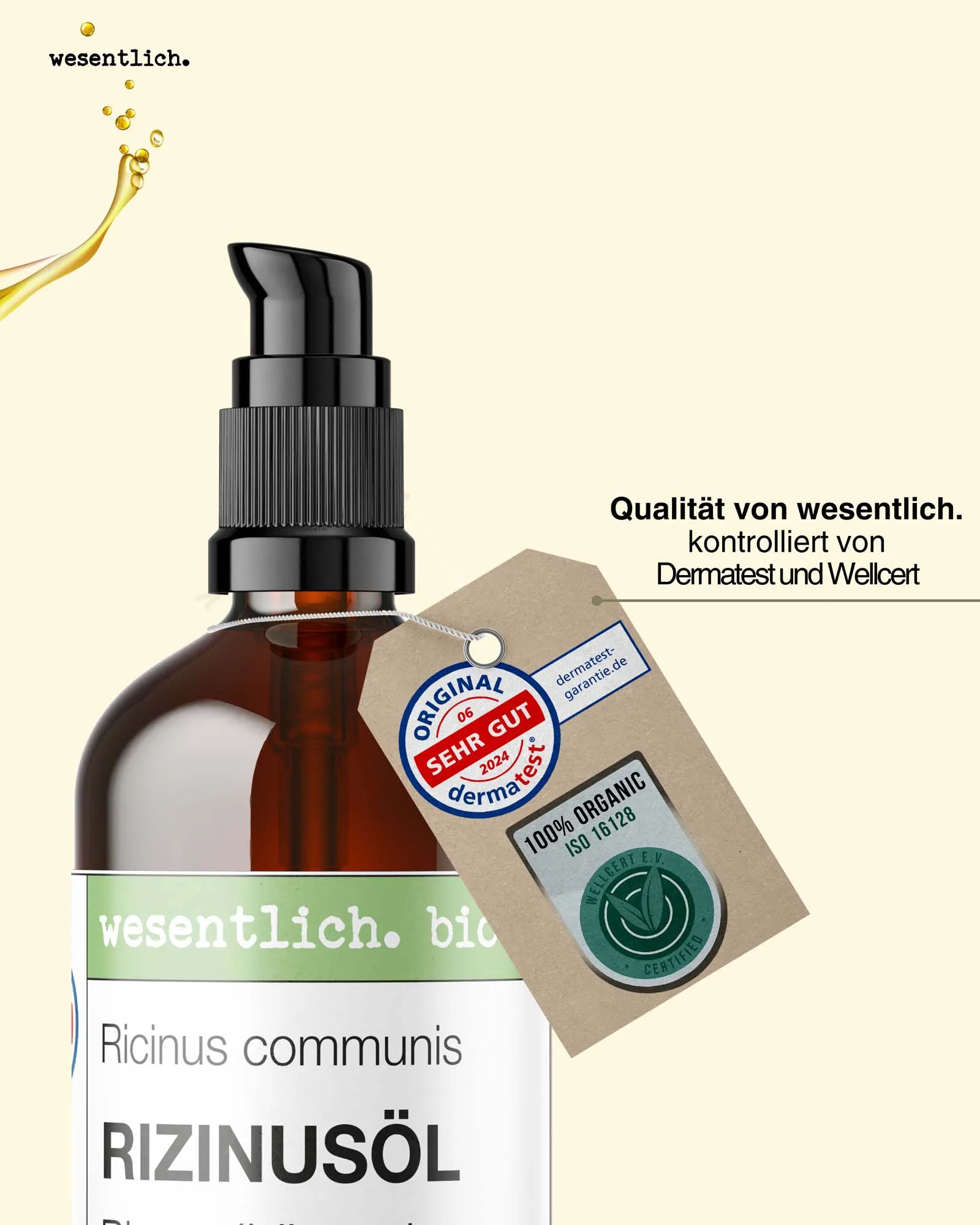 Rizinusöl BIO kaltgepr. 100ml
