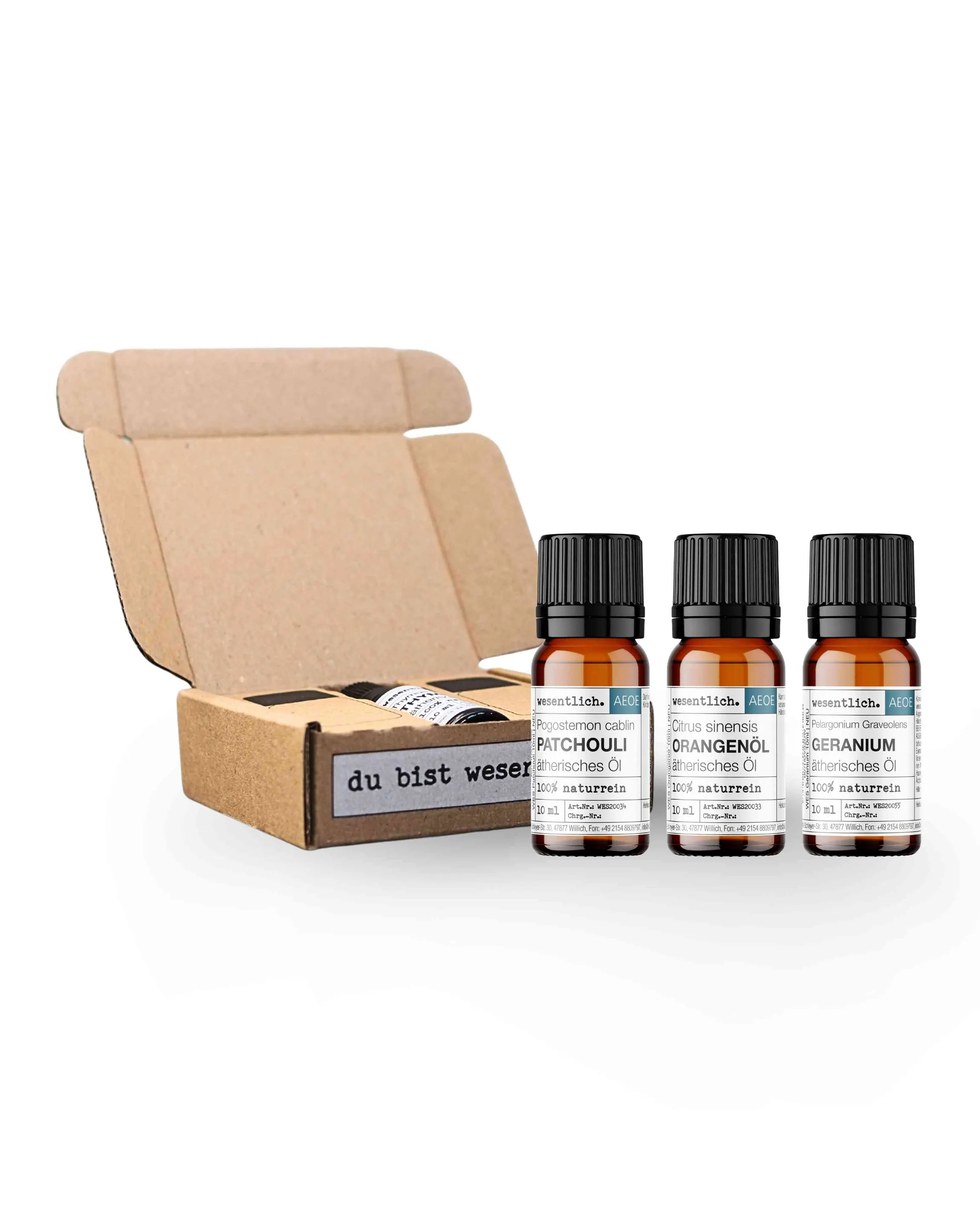 Duftset Geborgenheit  3x10ml