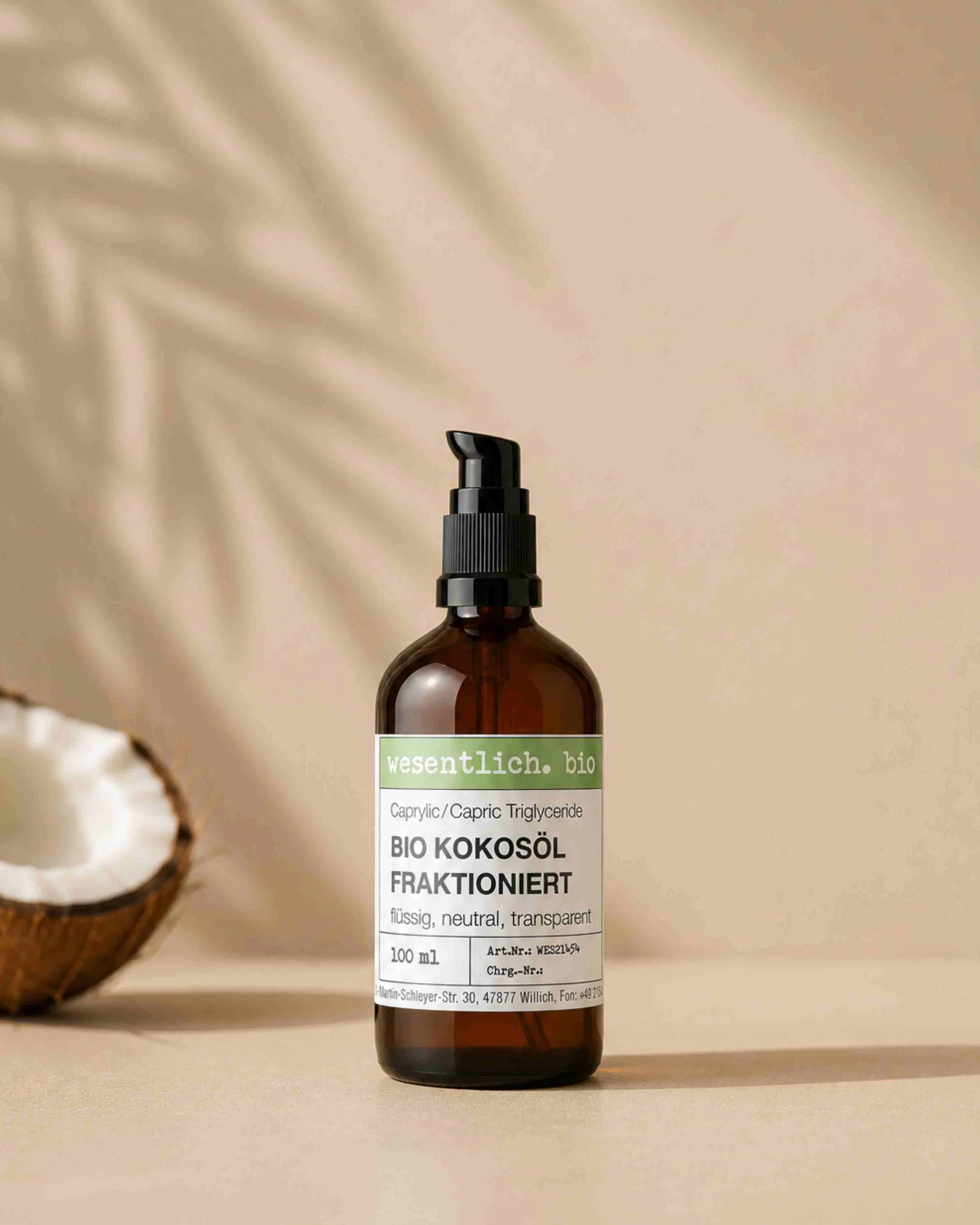 Kokosöl fraktioniert bio 100ml