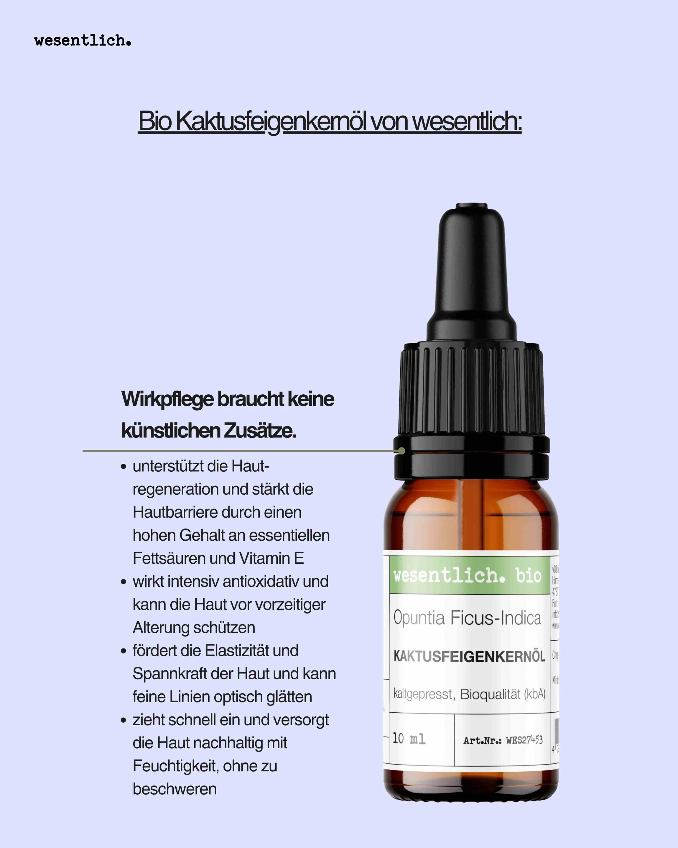 Kaktusfeigenkernöl bio 10ml