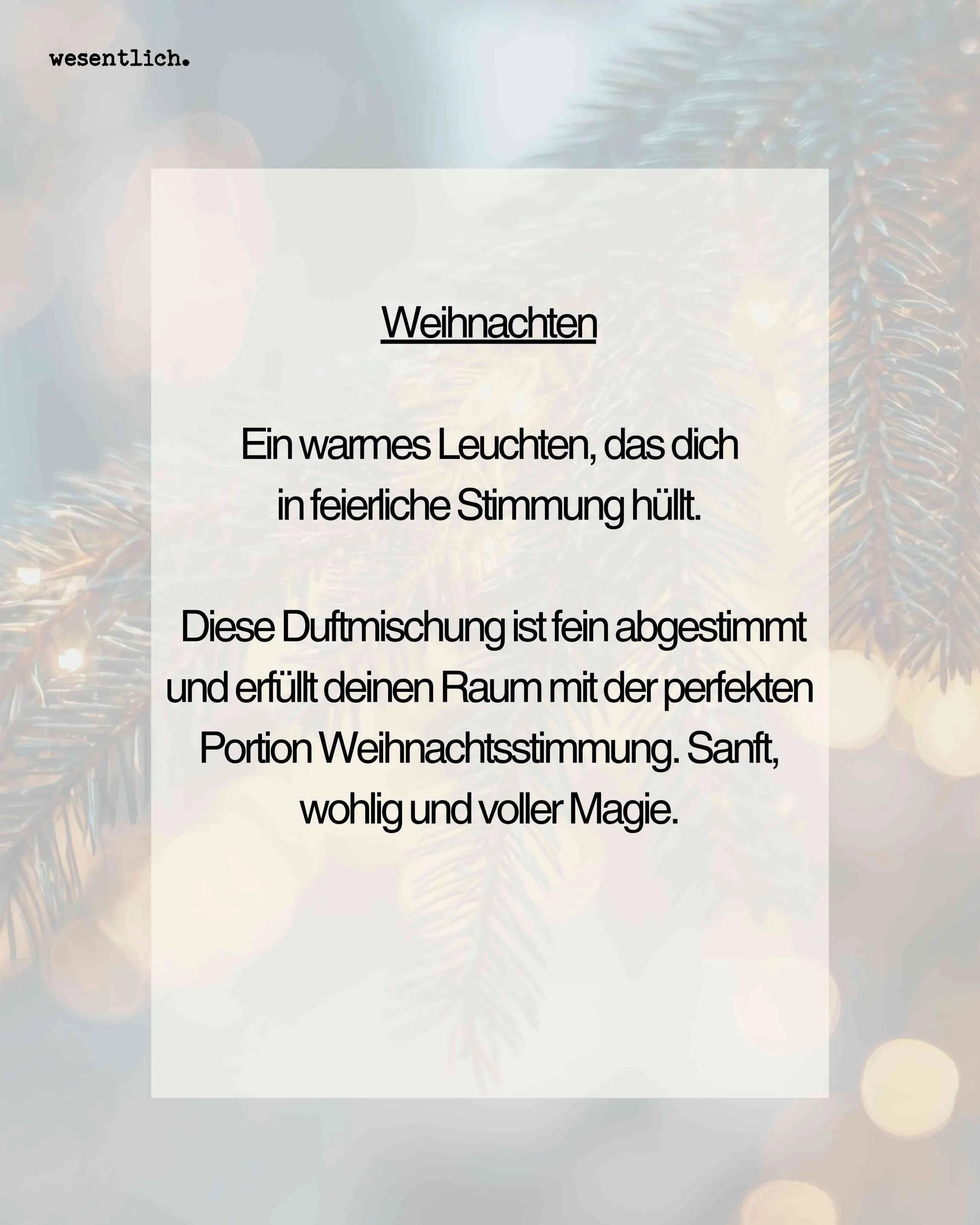 Duftset Weihnachten 
