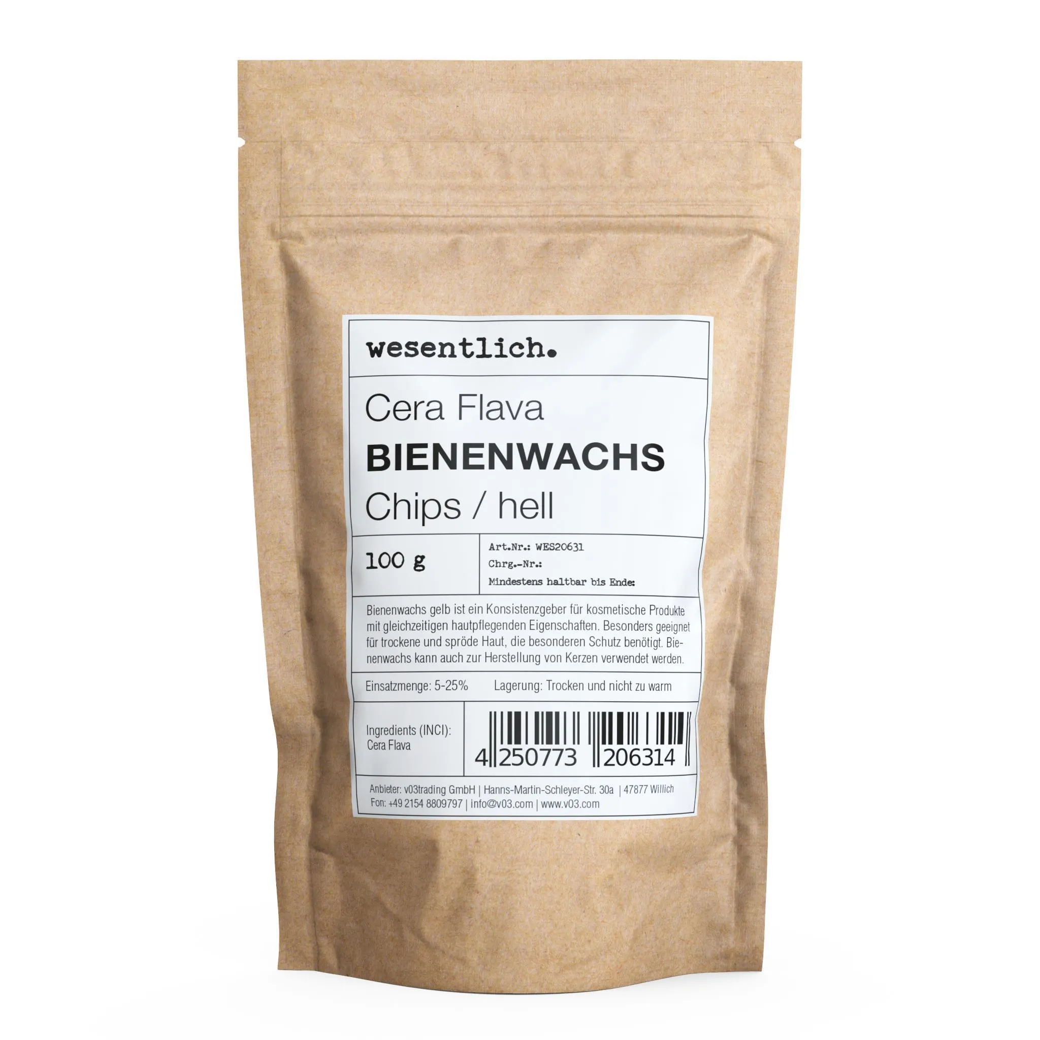 Bienenwachs hell 100g