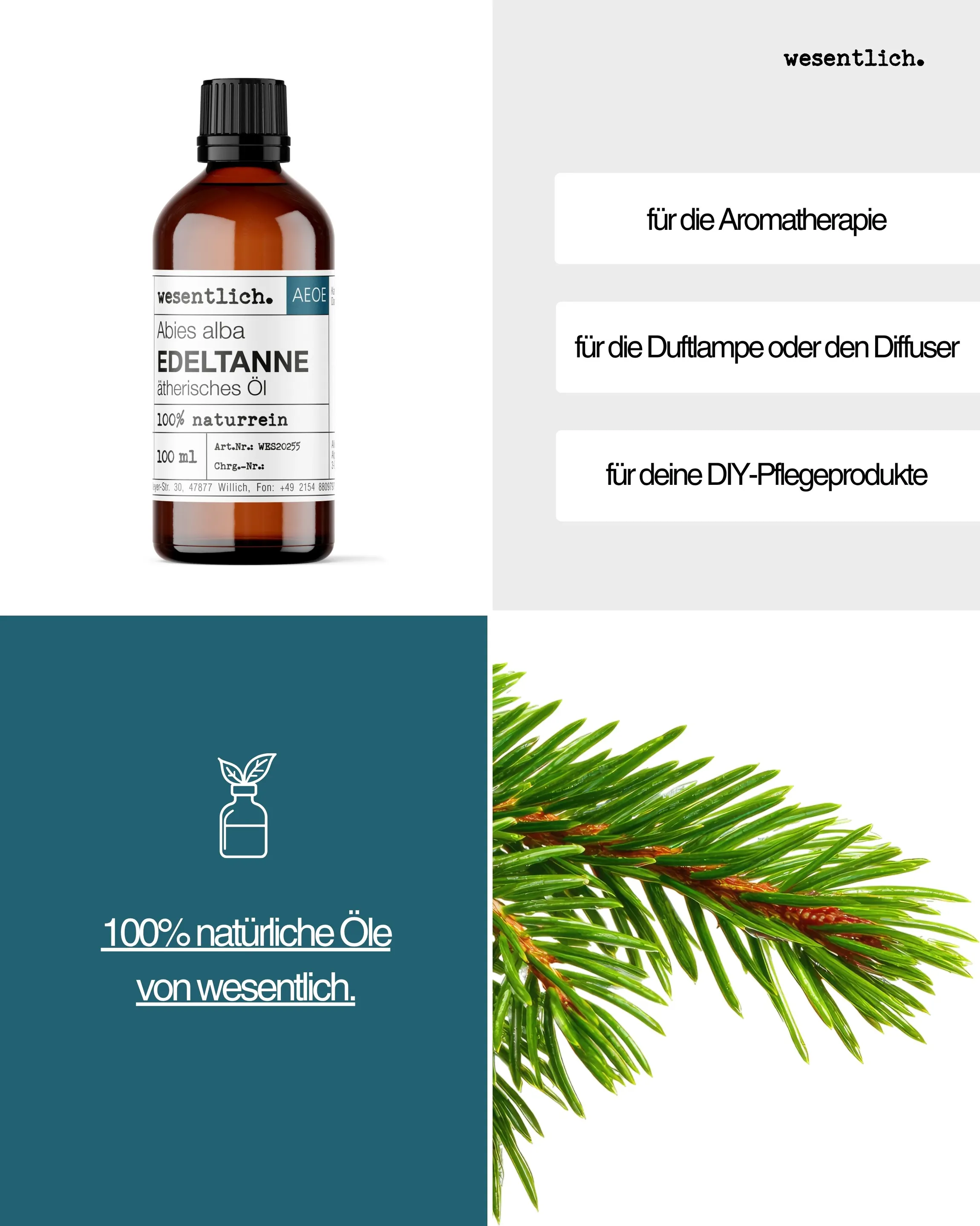 Edeltannenöl  100ml