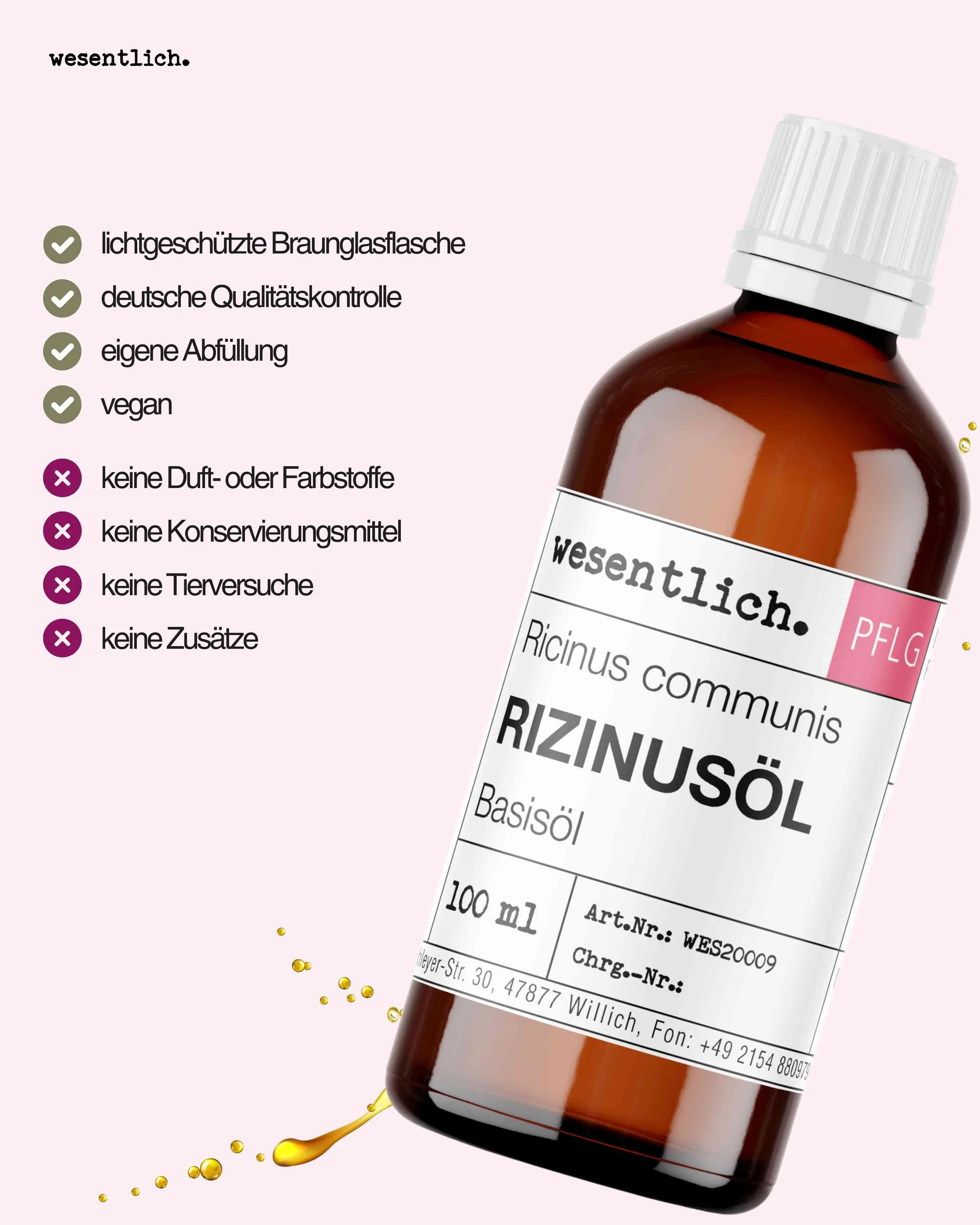Rizinusöl Basis 100ml
