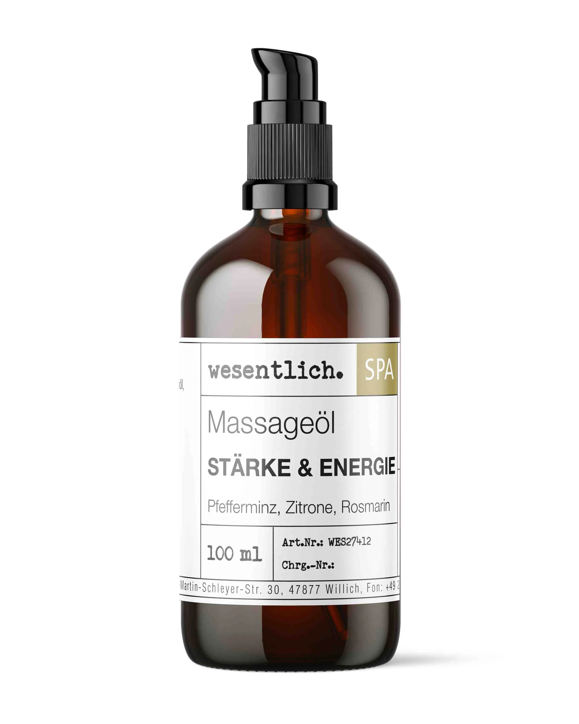 Massageöl "Stärke & Energie" 100ml