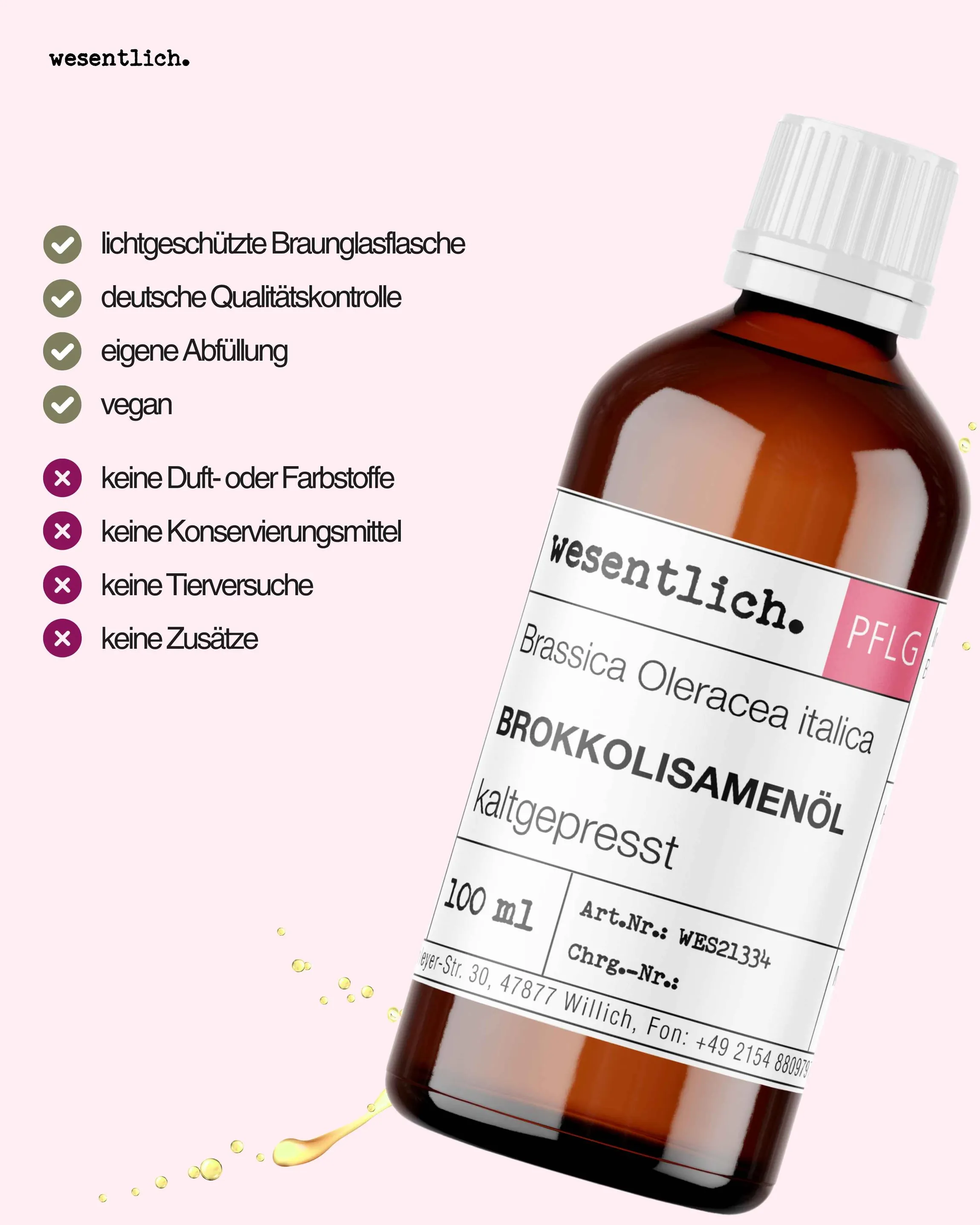Brokkolisamenöl 100ml