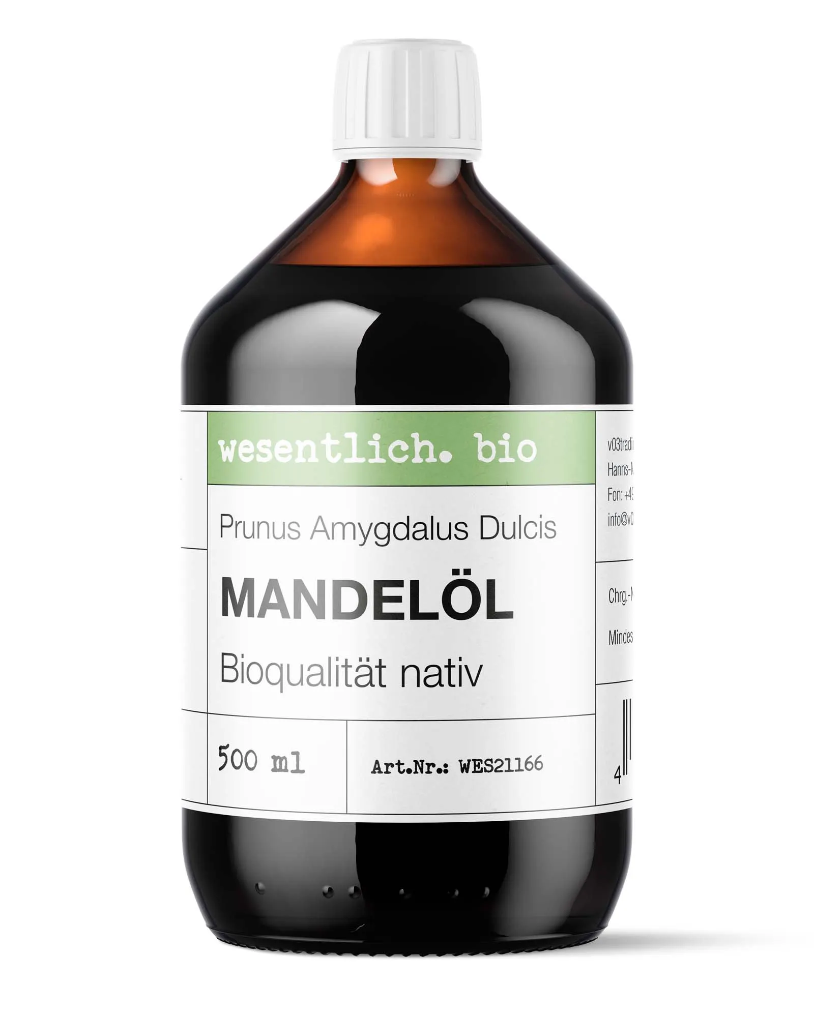 Mandelöl BIO kaltgepresst 500ml