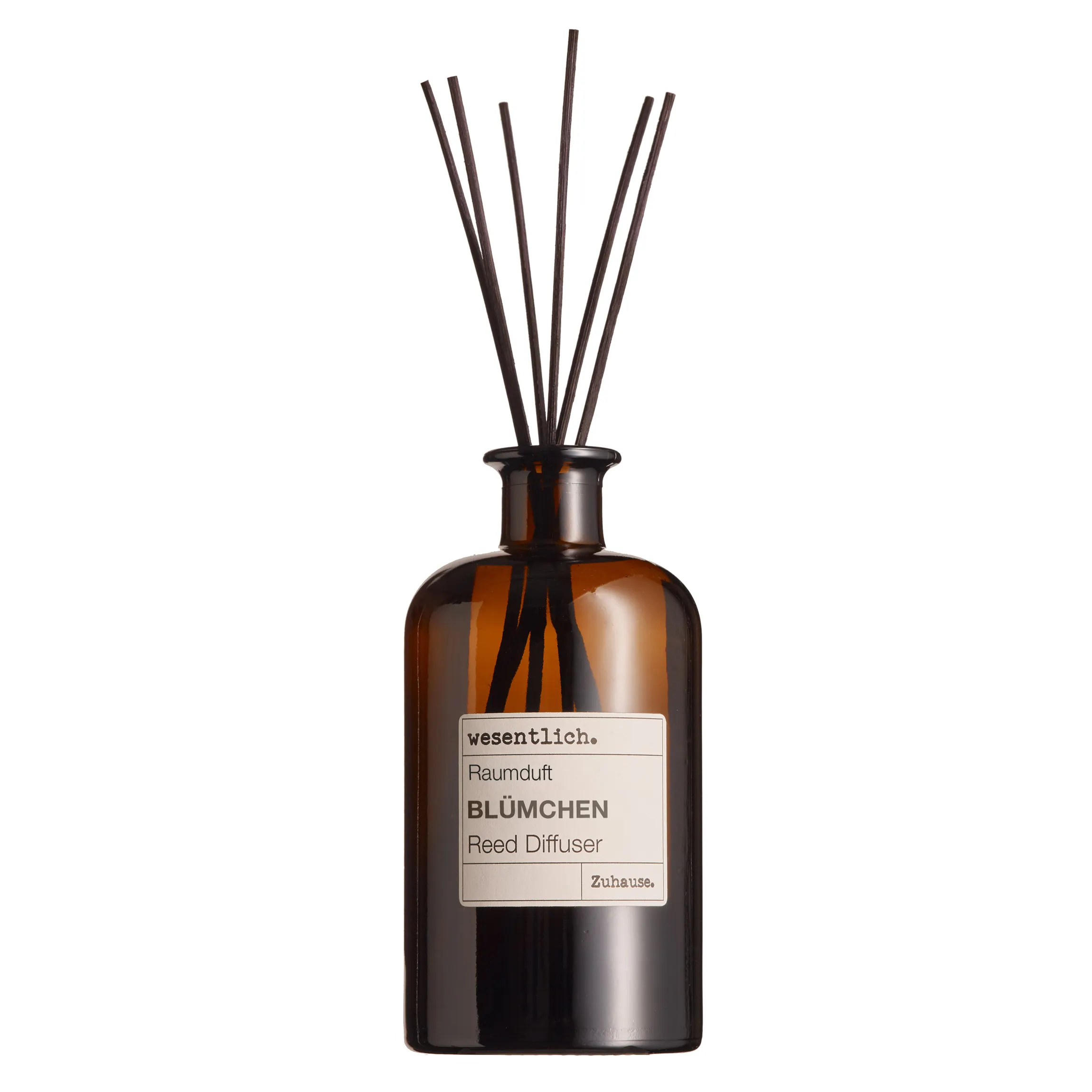 Reed Diffuser Raumduft Blümchen (400ml) inkl. 7 Kapillarstäbchen 