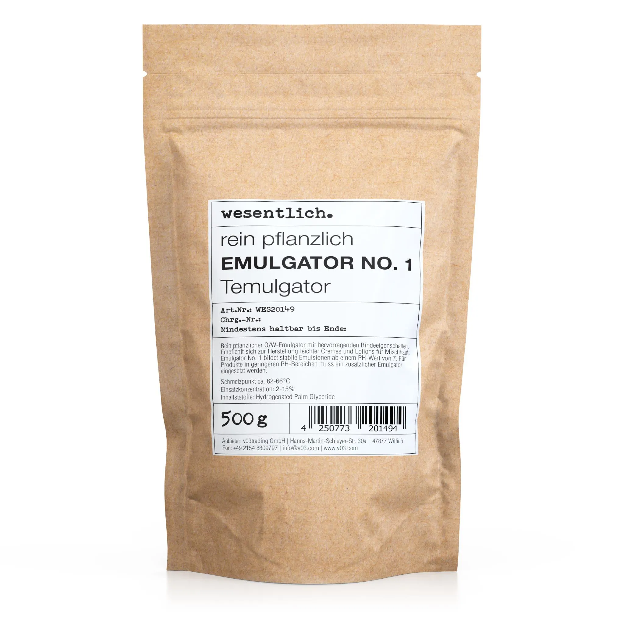 Emulgator No. 1 (500g) Temulgator