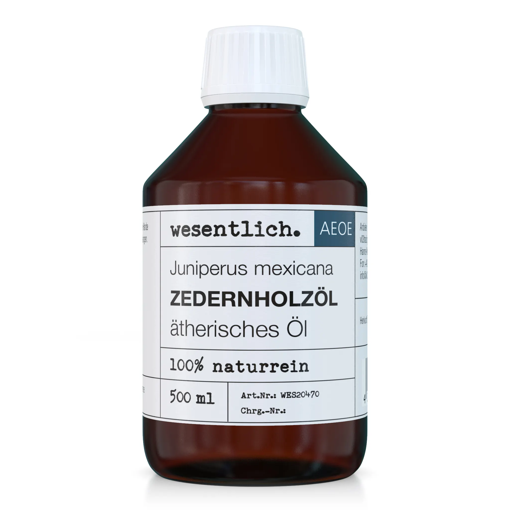 Zedernholzöl  500ml