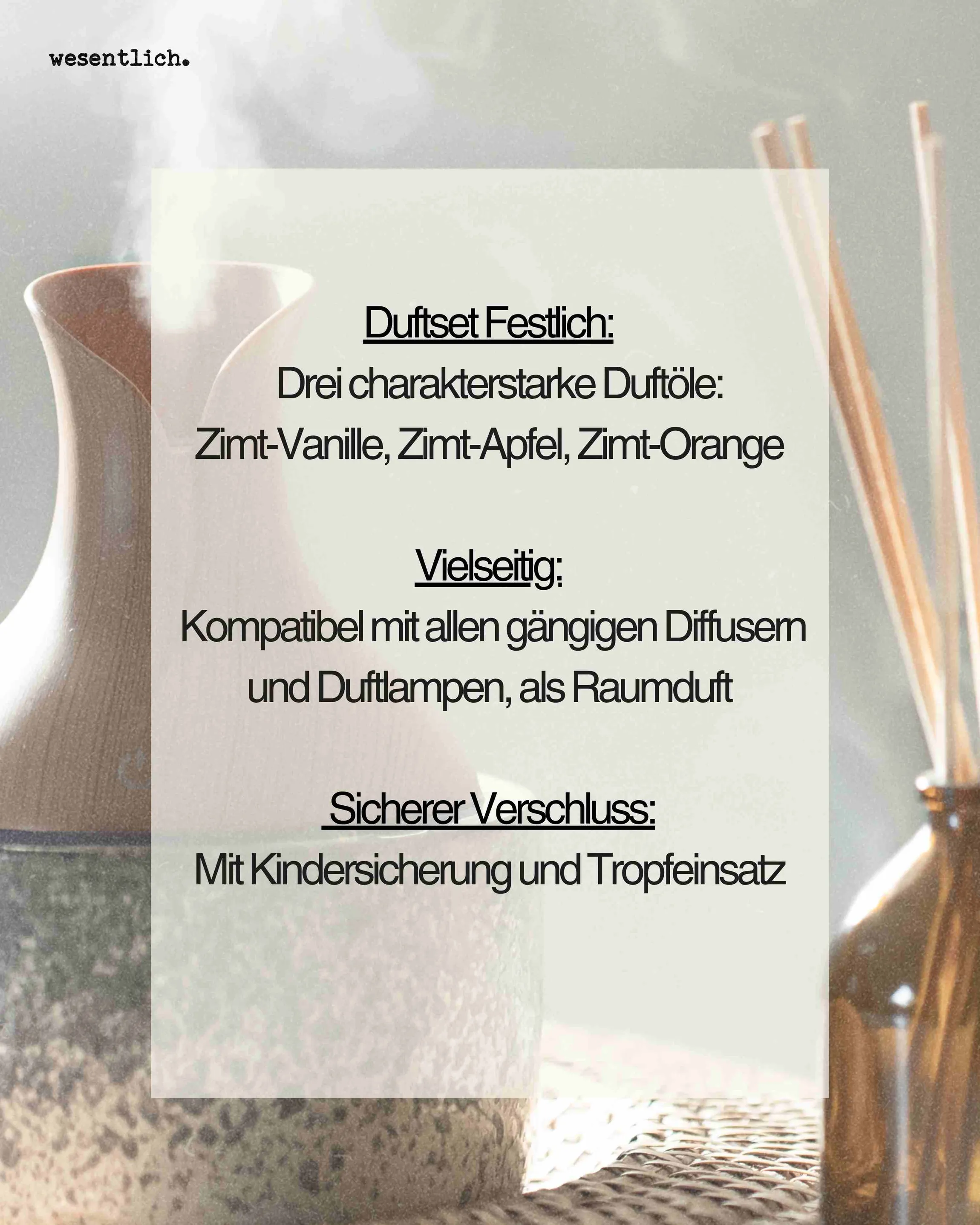 Duftöl-Set "Festlich"  3x10ml