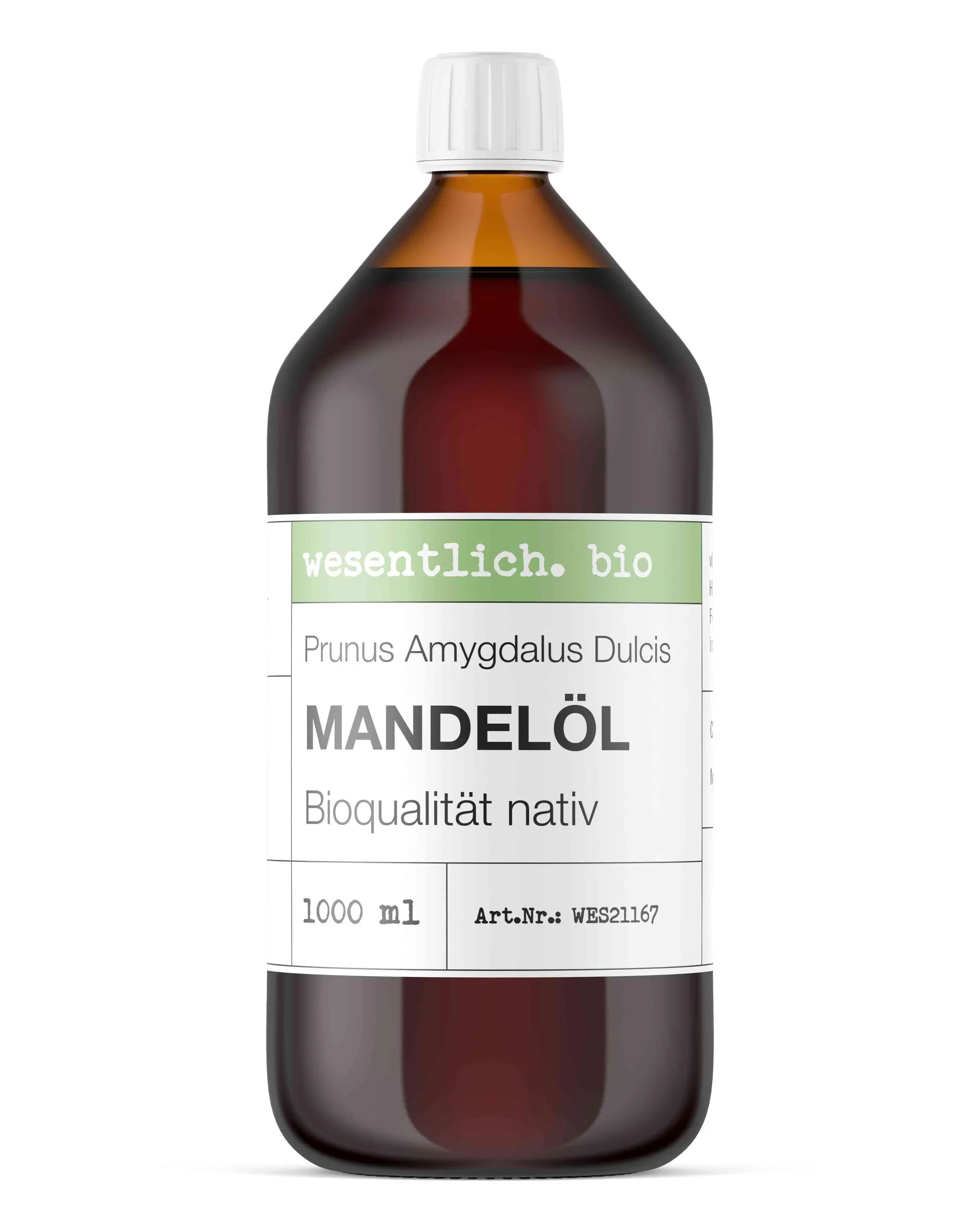 Mandelöl BIO kaltgepresst 1000ml