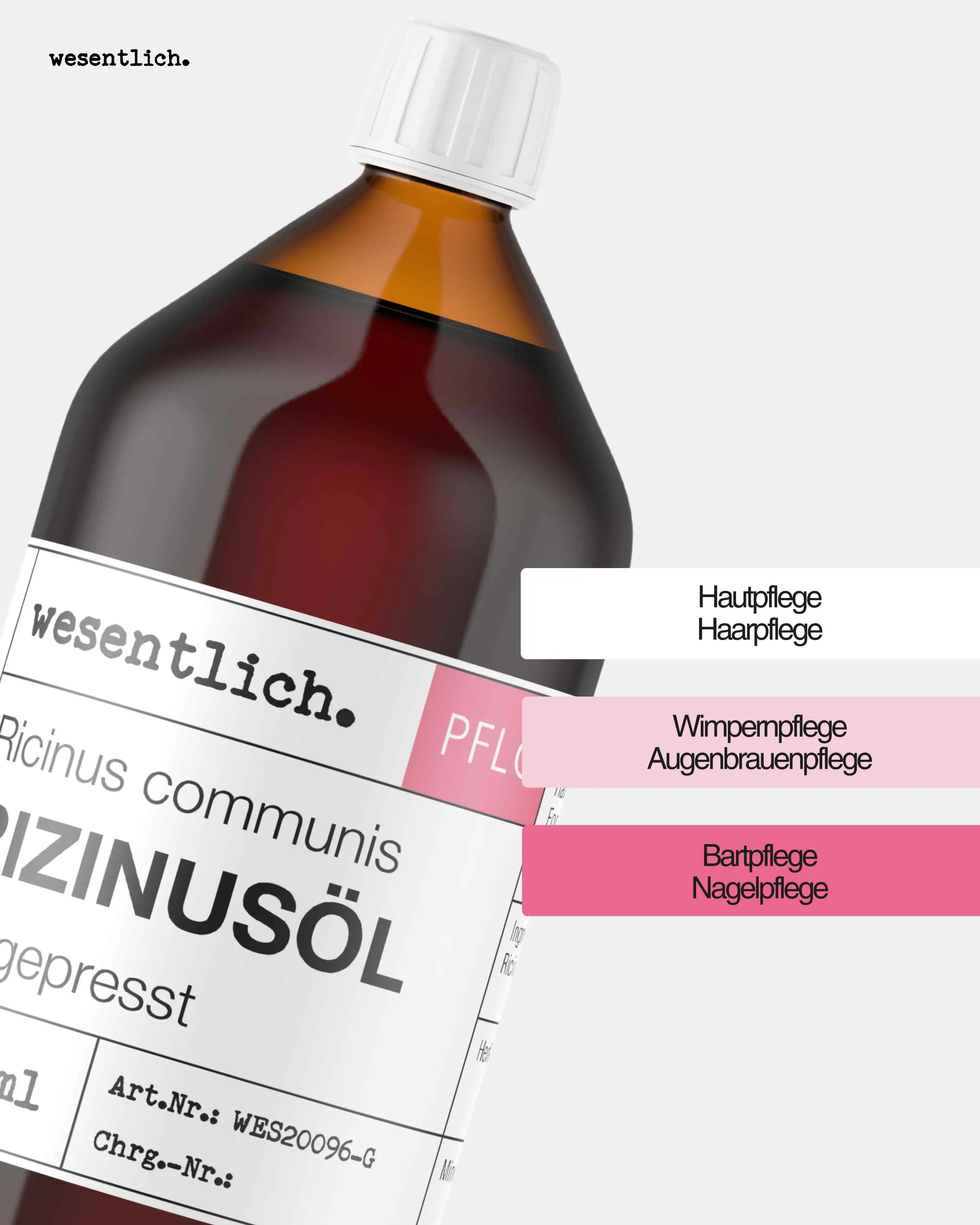 Rizinusöl kaltgepresst 5000ml