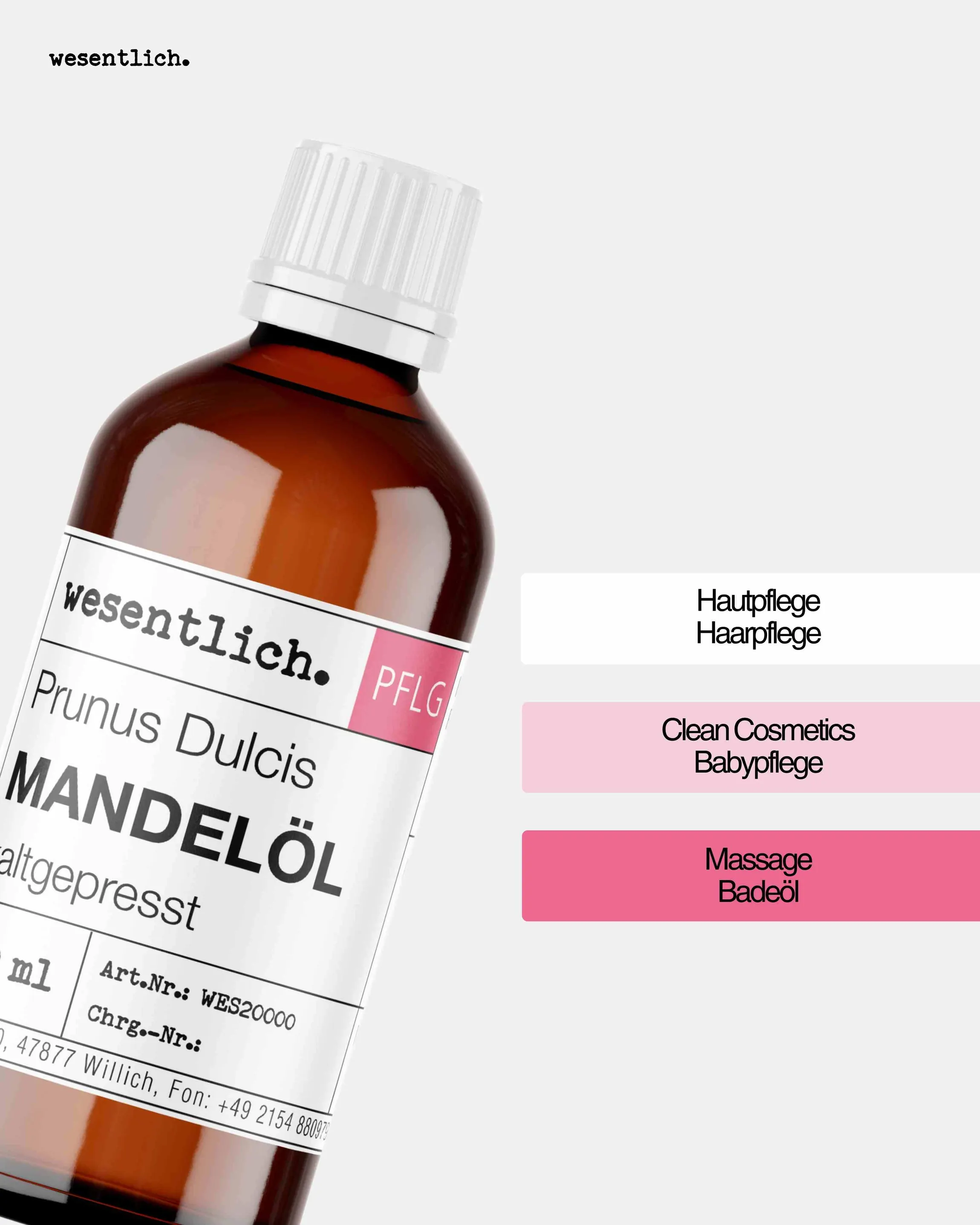 Mandelöl kaltgepresst 100ml