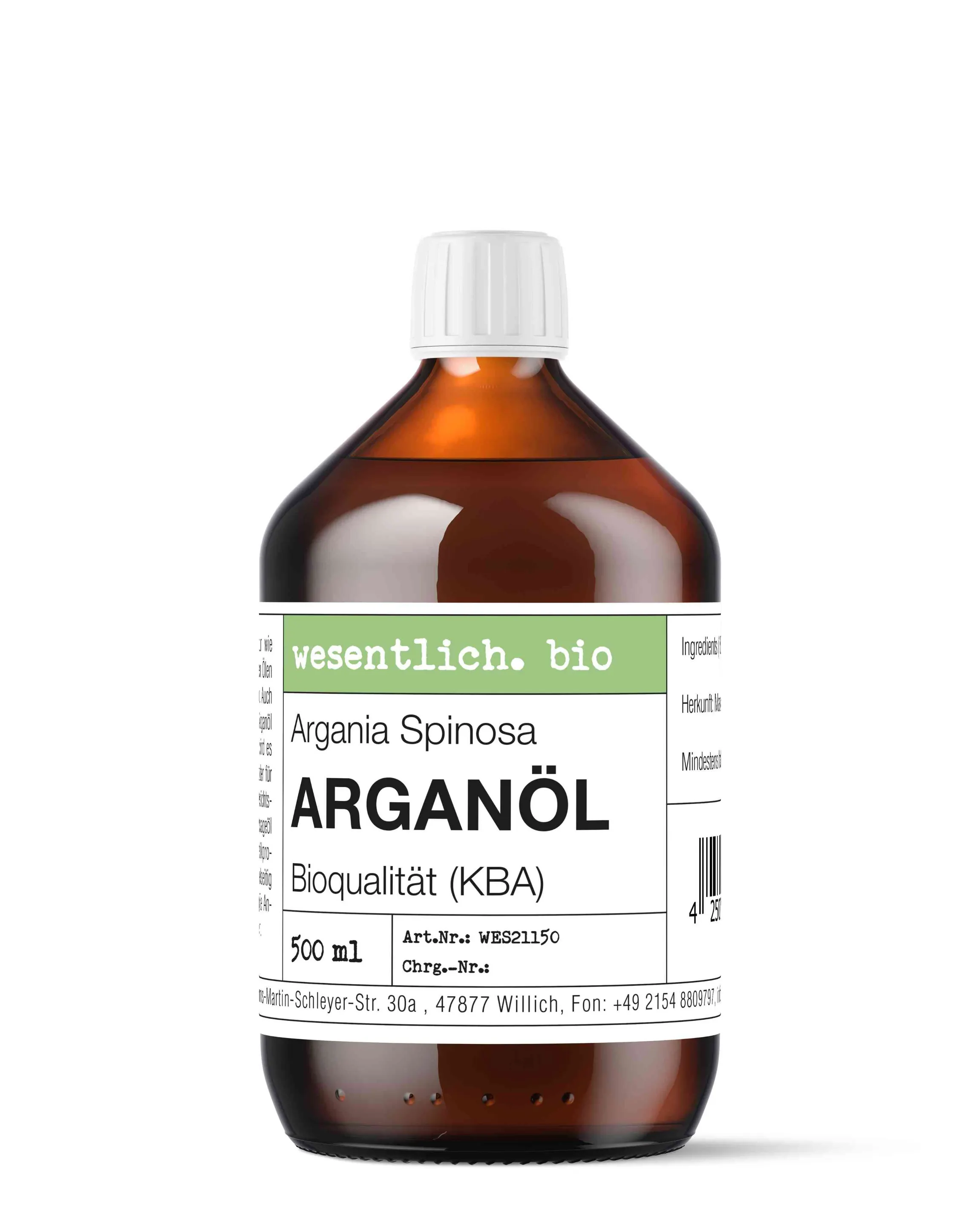 Arganöl BIO kaltgepresst 500ml