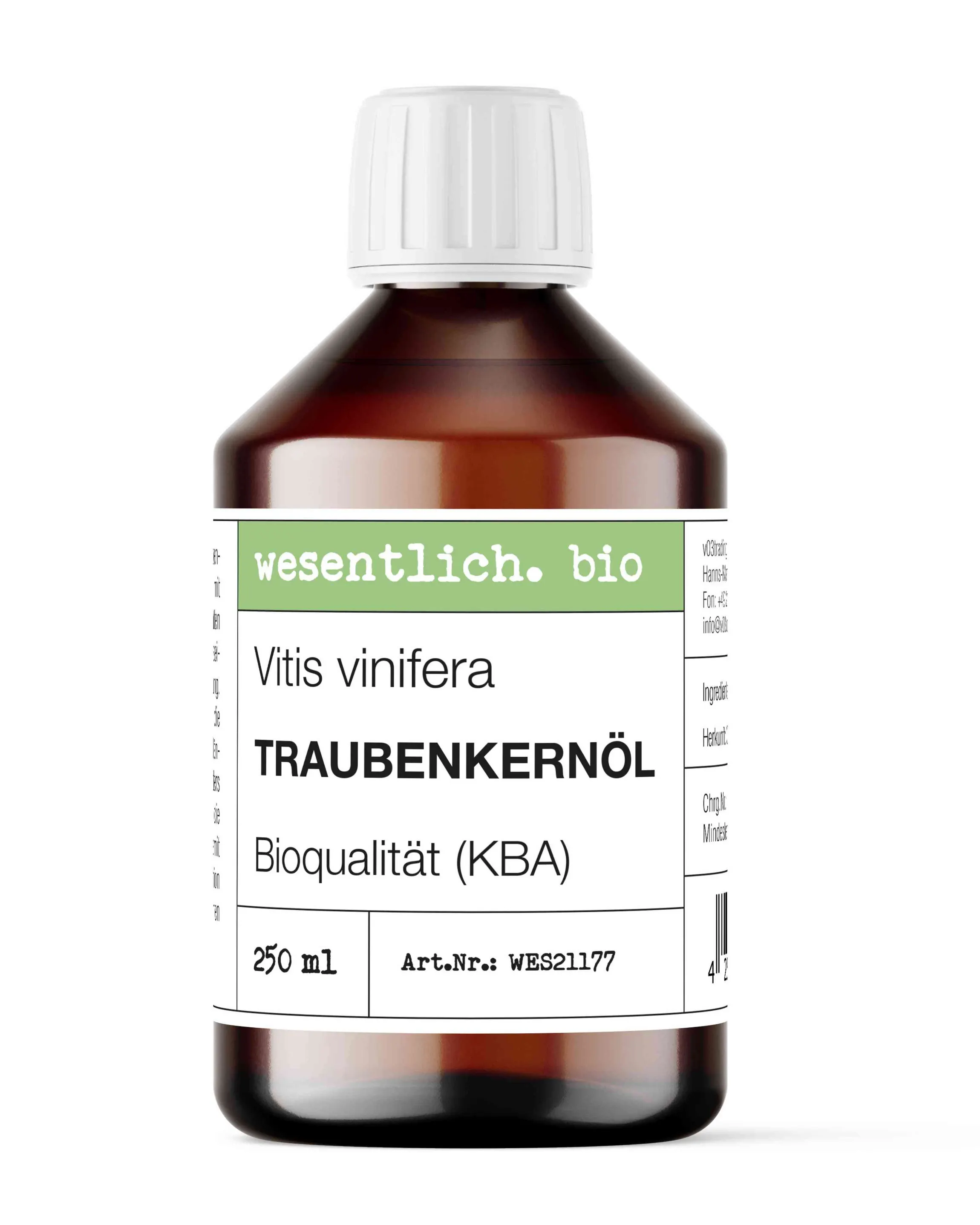Traubenkernöl BIO kaltgepresst 250ml