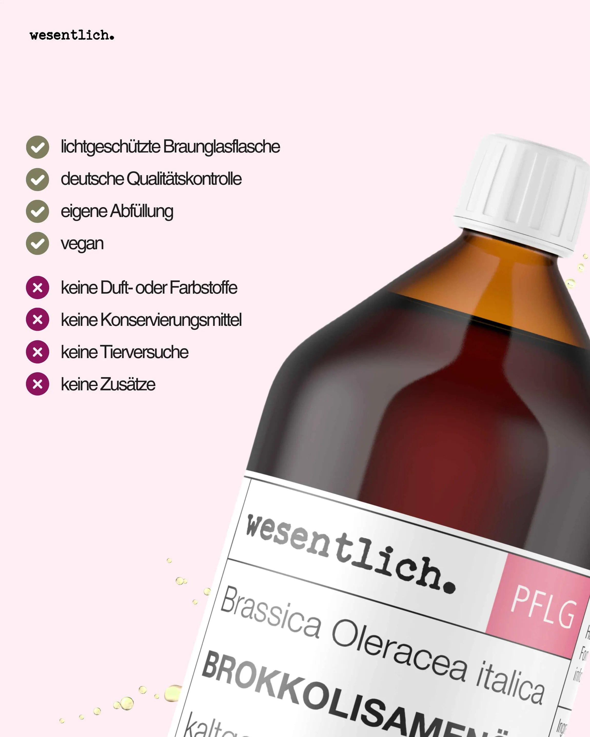 Brokkolisamenöl 1000ml