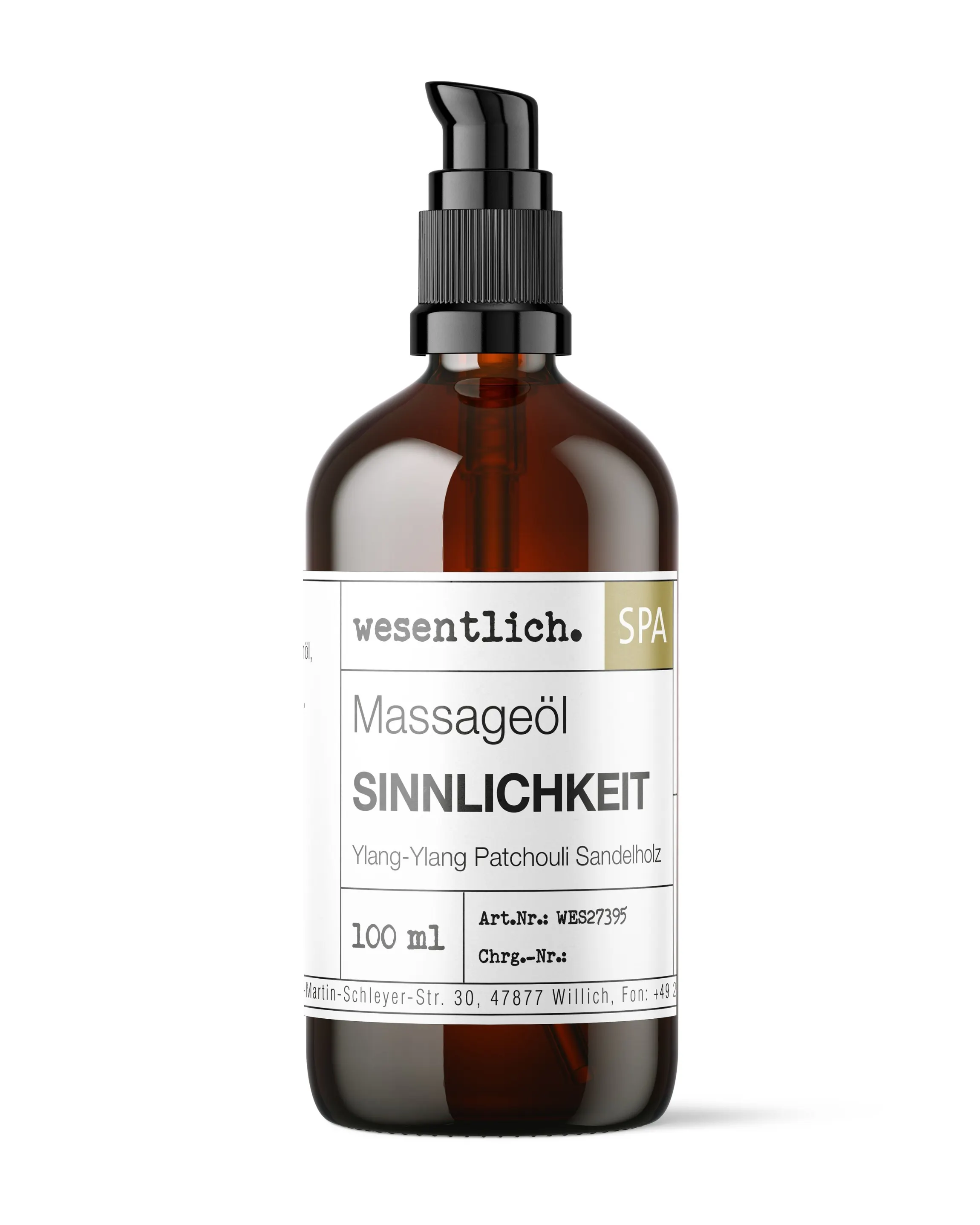 Massageöl "Sinnlichkeit" 100ml