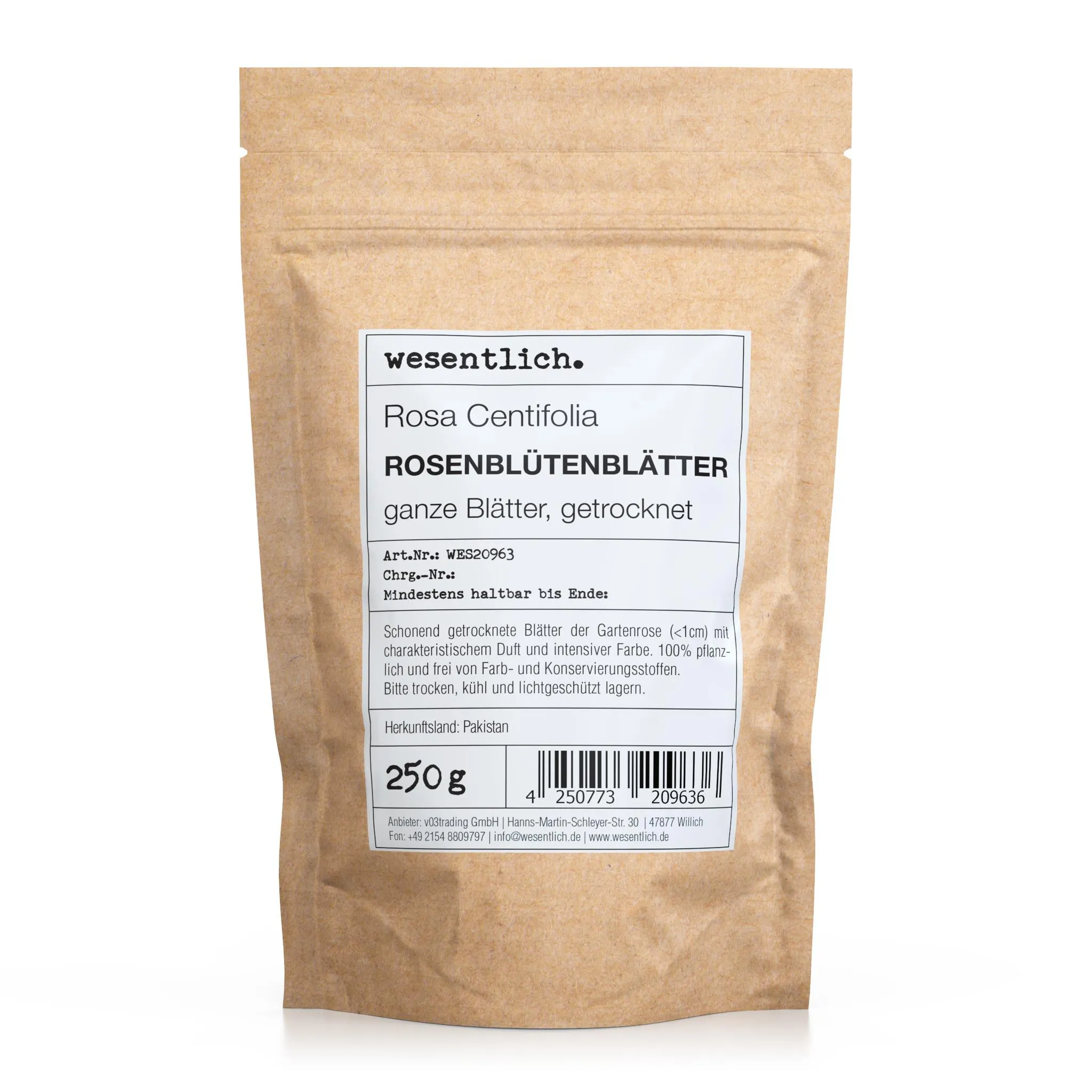 Rosenblütenblätter