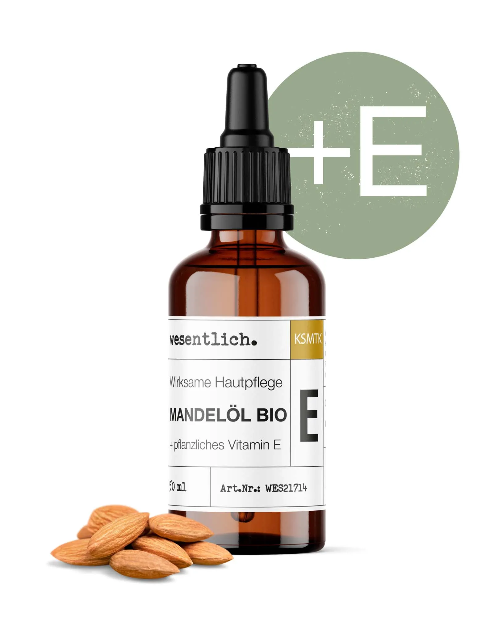 Mandelöl bio + Vitamin E 50ml
