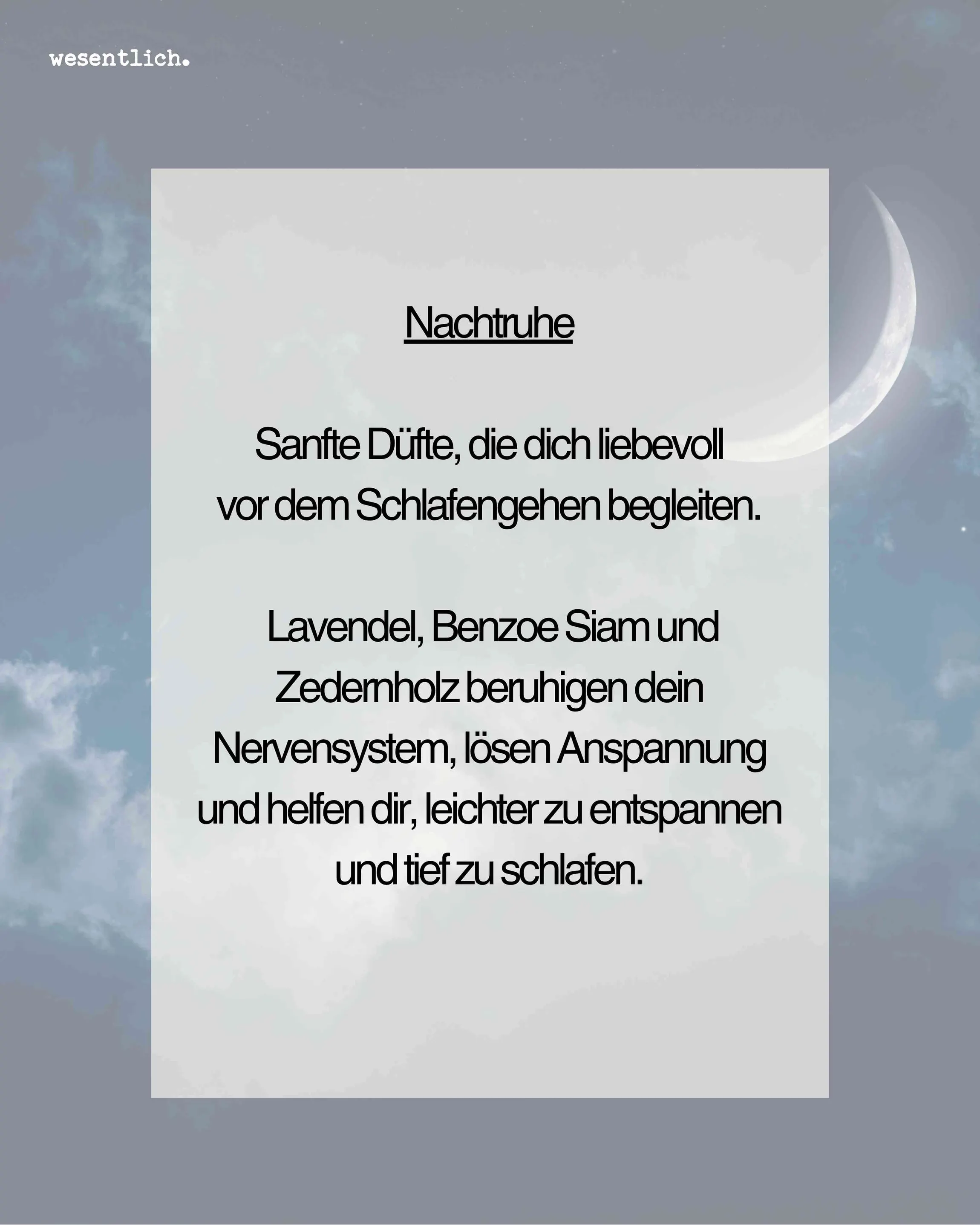 Duftset Nachtruhe  3x10ml