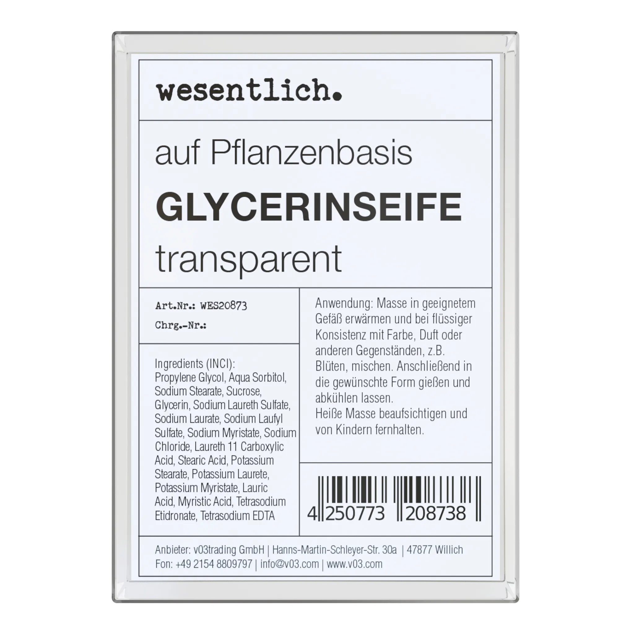 Glycerinseife 500g
