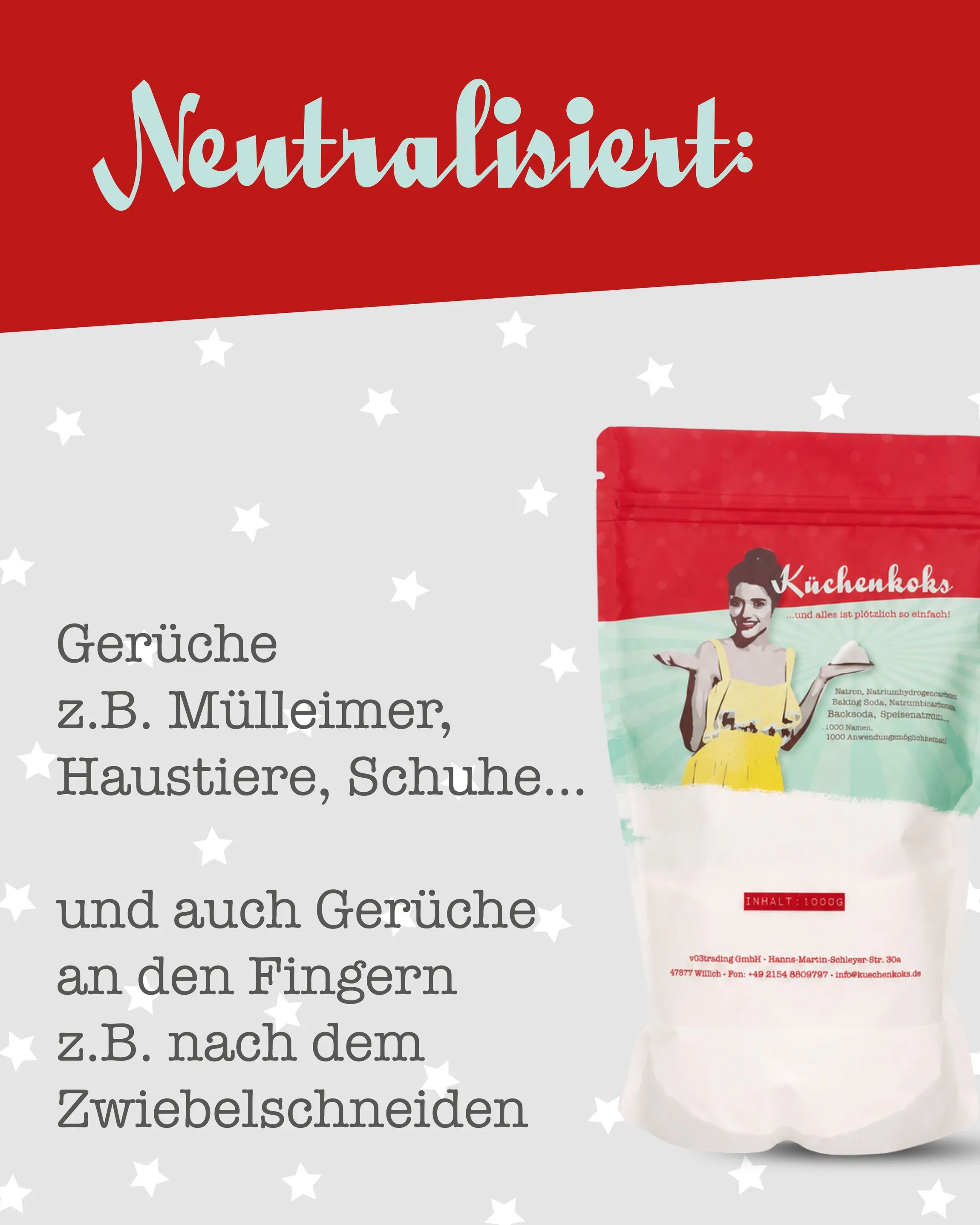 Küchenkoks 1000g