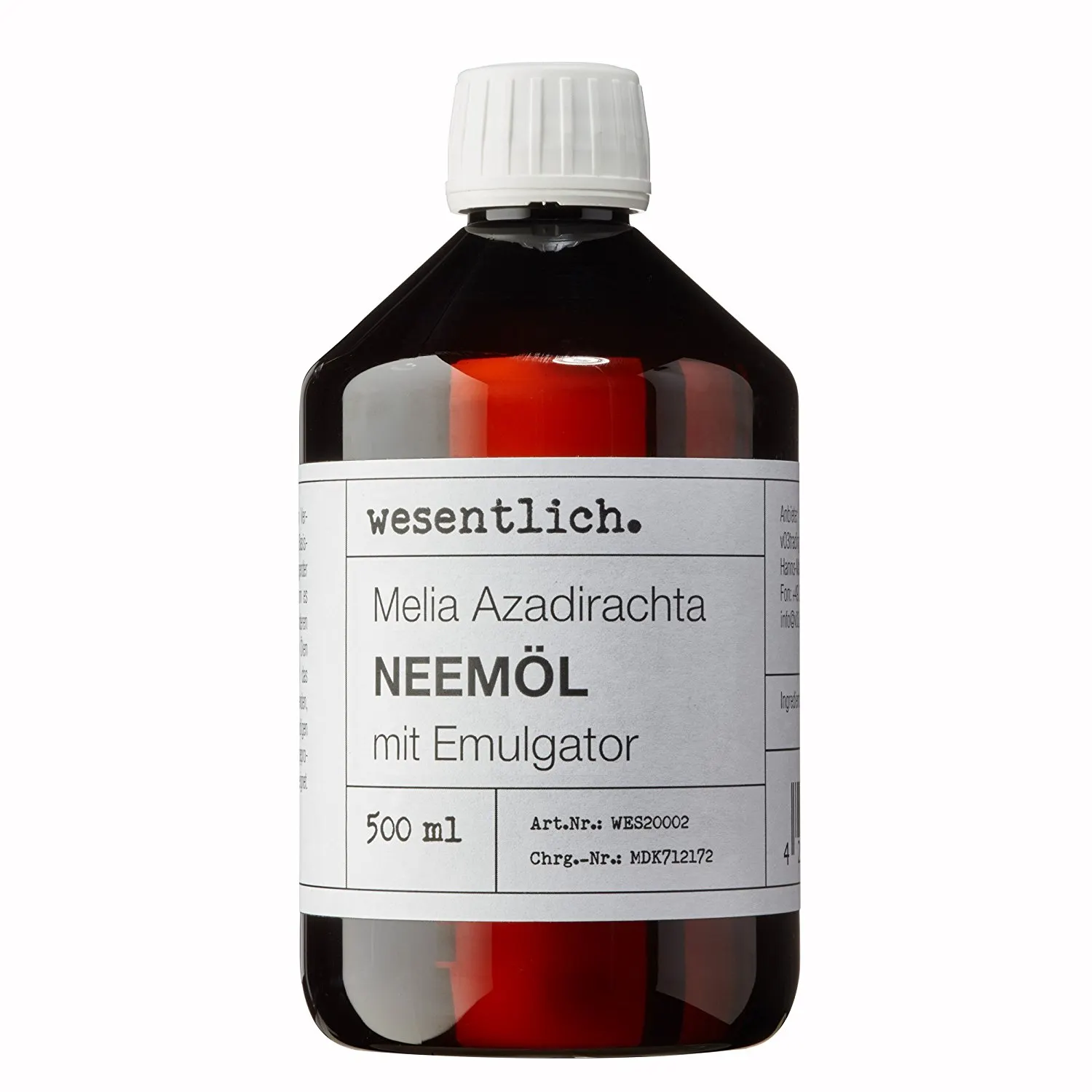 Neemöl mit Emulgator 500ml