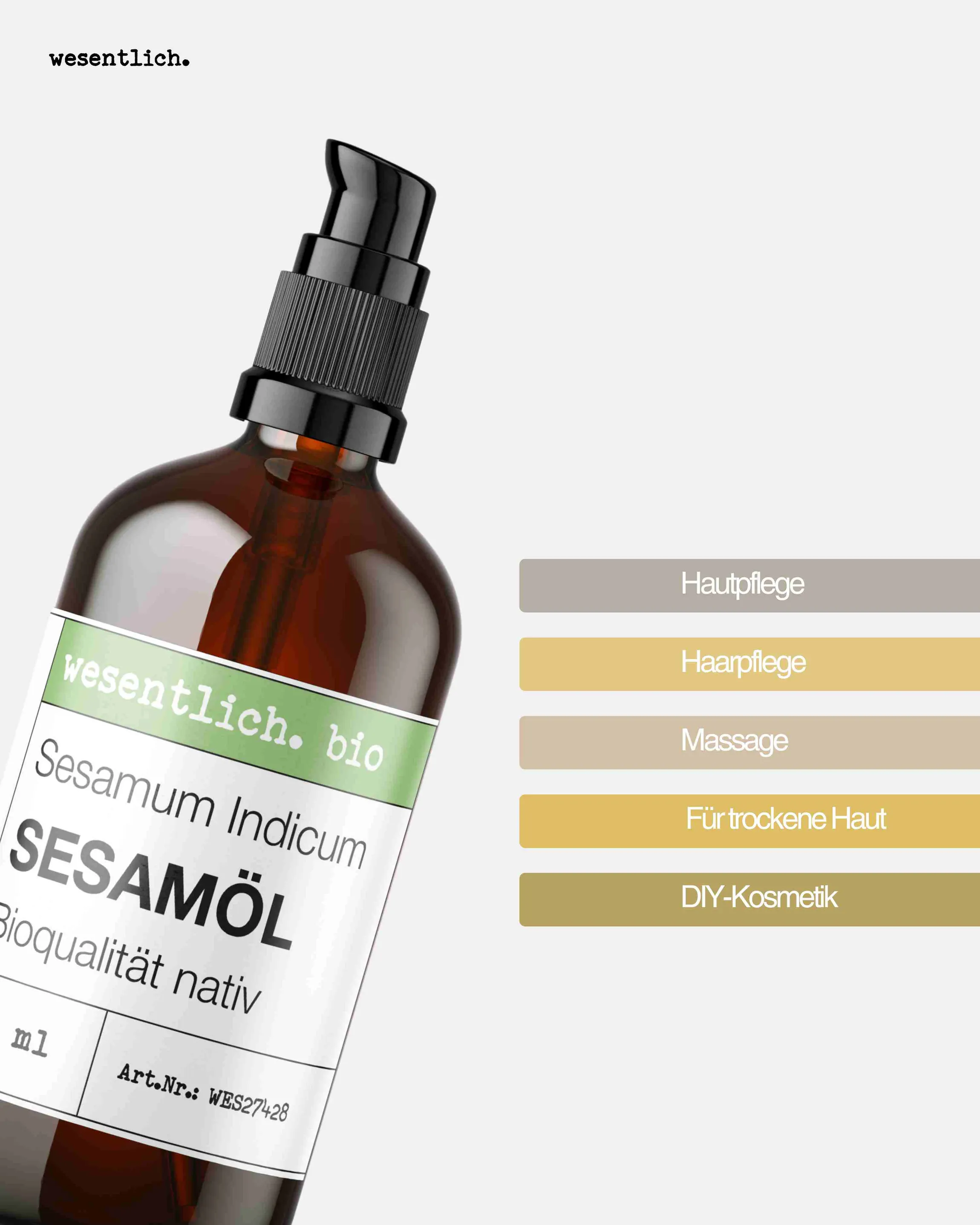 Sesamöl bio 100ml