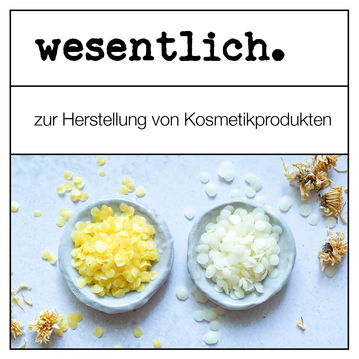 Bienenwachspastillen gelb