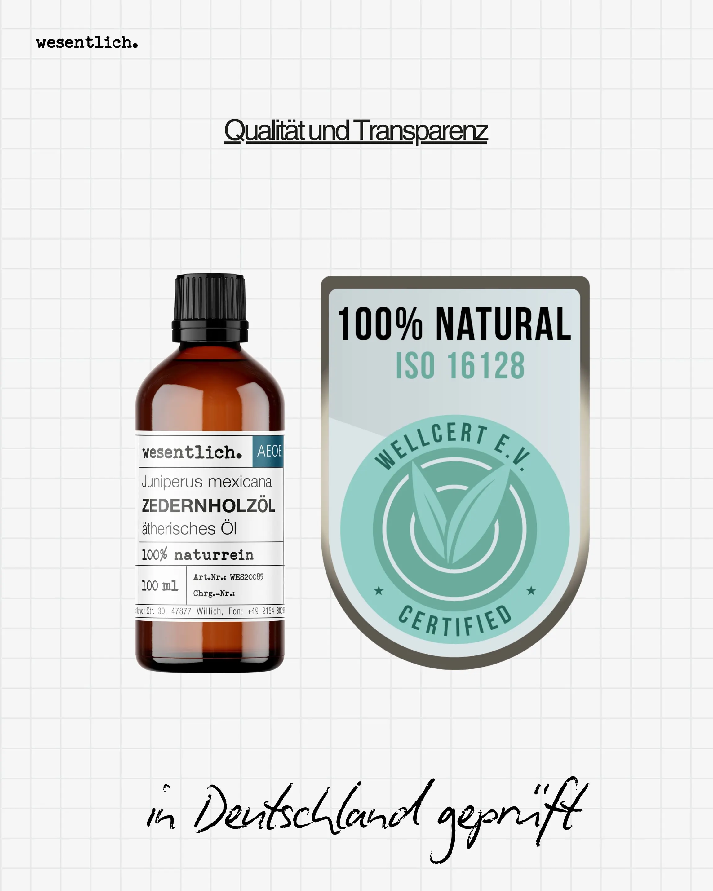 Zedernholzöl  100ml