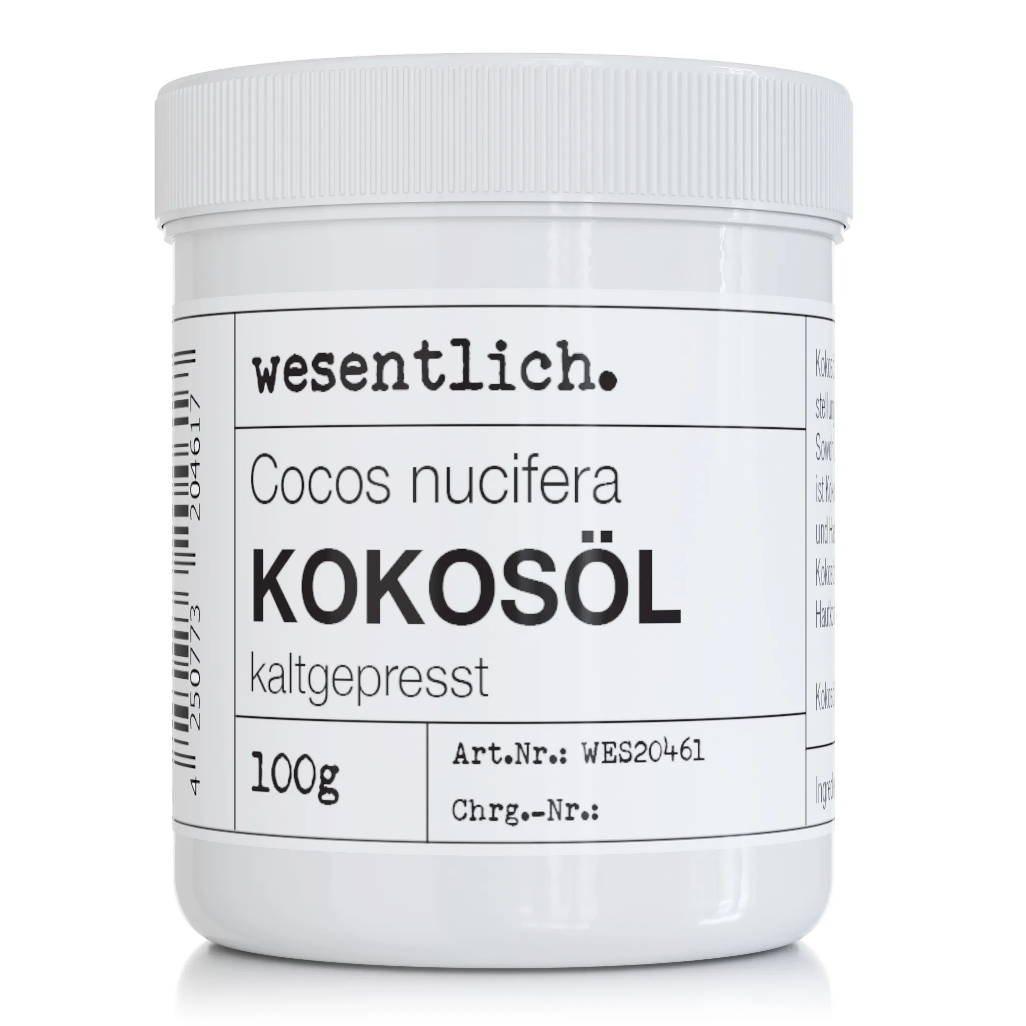 Kokosöl kaltgepresst  100g