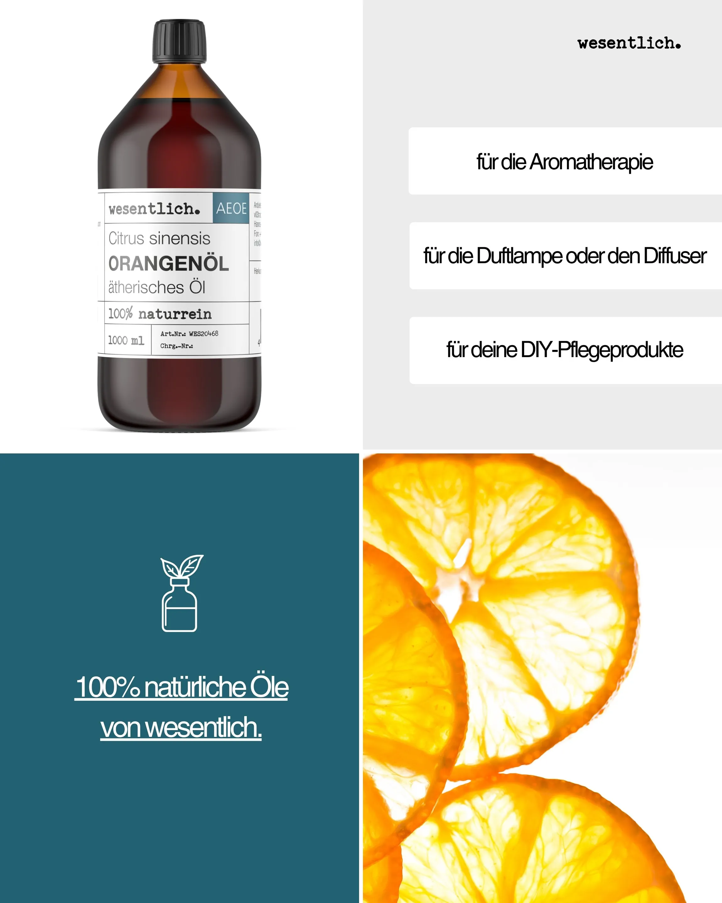 Orangenöl 1000ml