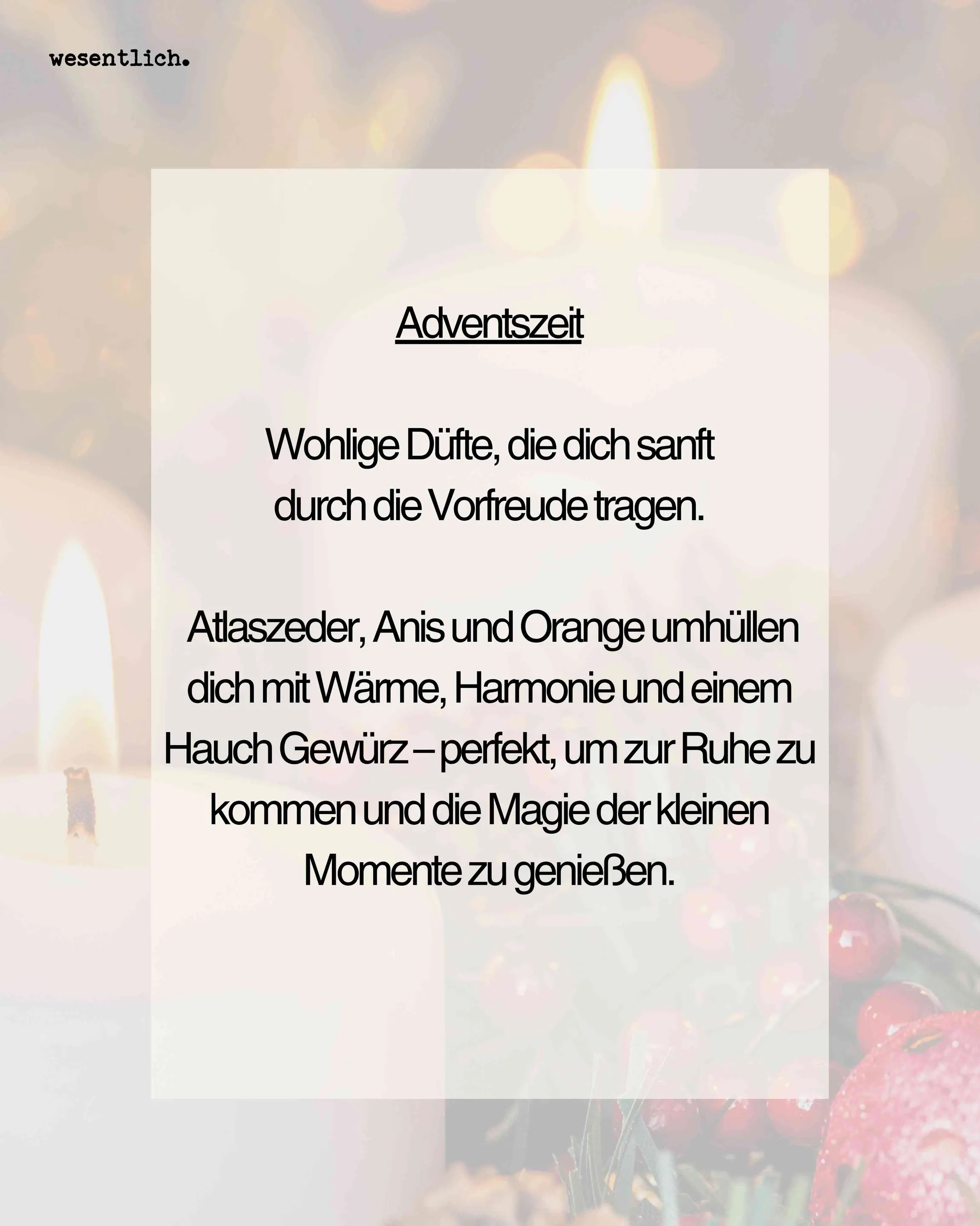 Duftset Adventszeit 