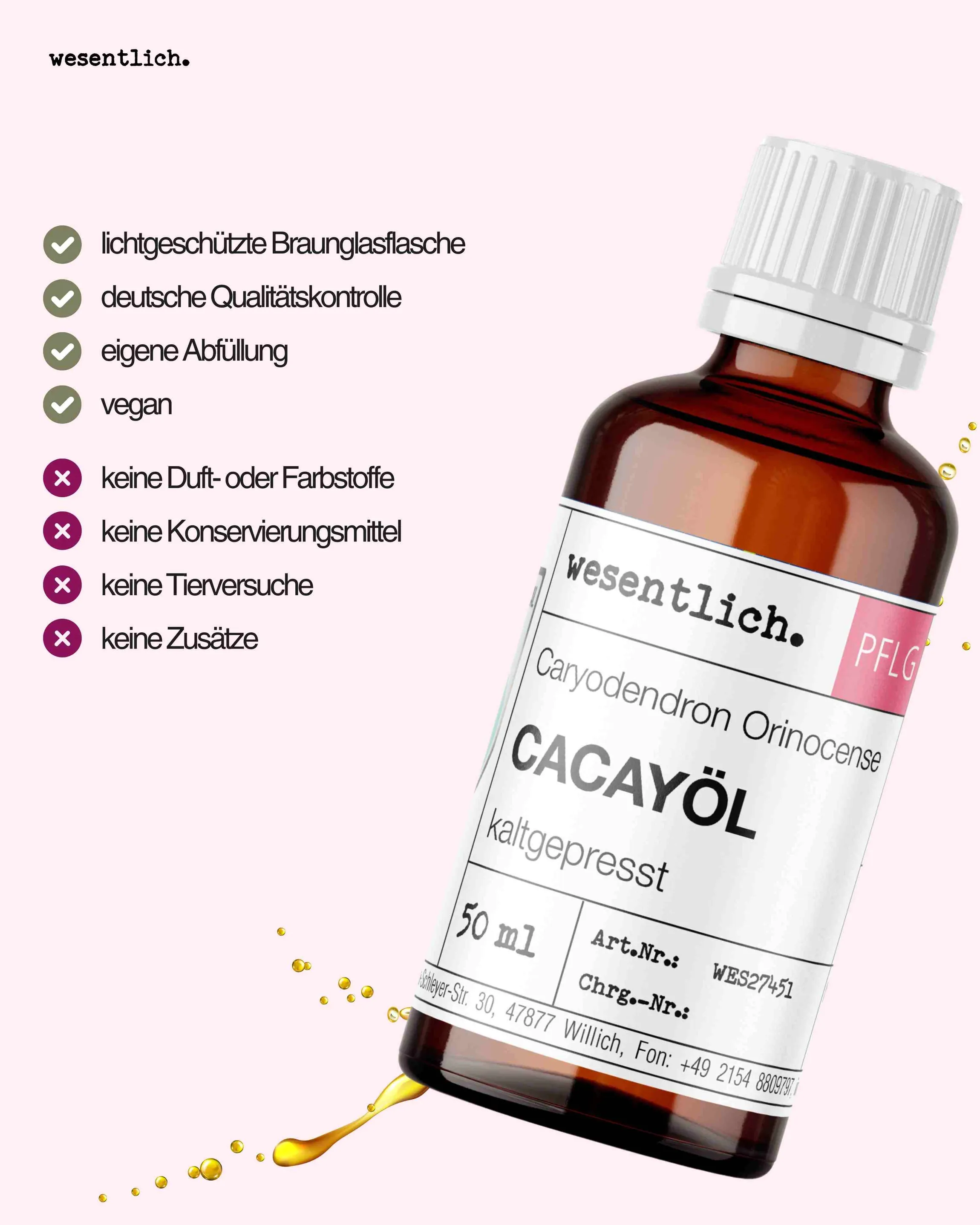 Cacayöl 50ml