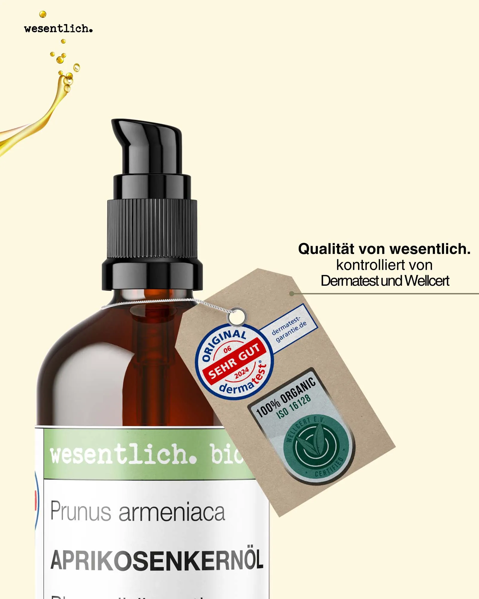 Aprikosenkernöl BIO kaltgepresst 100ml