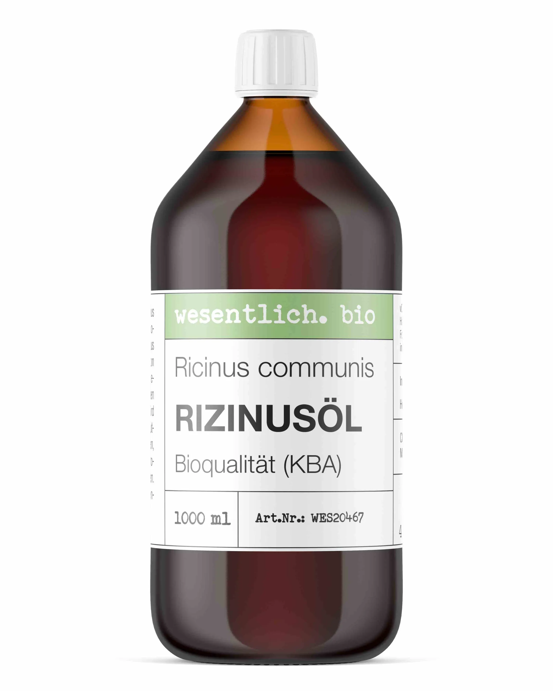 Rizinusöl BIO kaltgepresst 1000ml