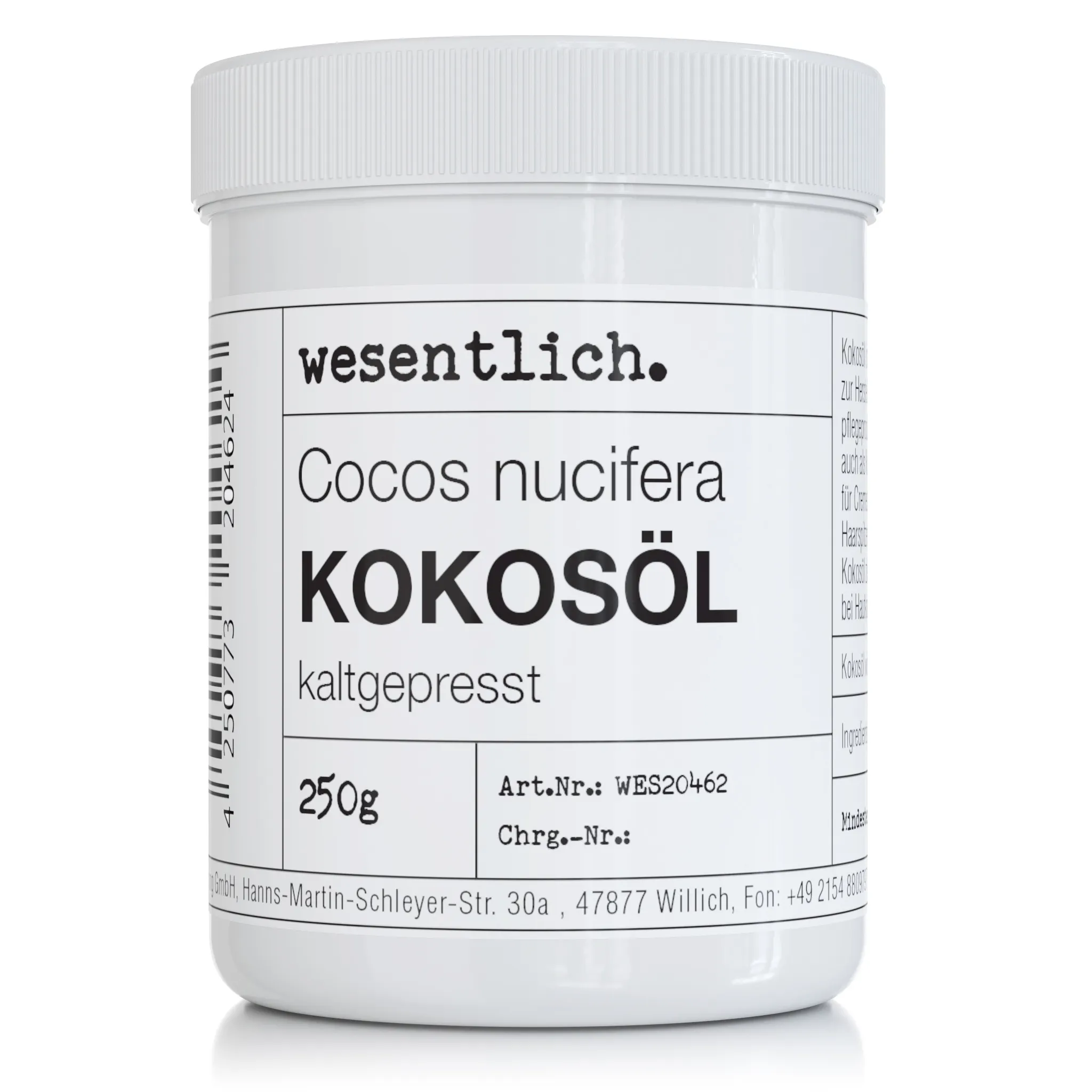 Kokosöl kaltgepresst