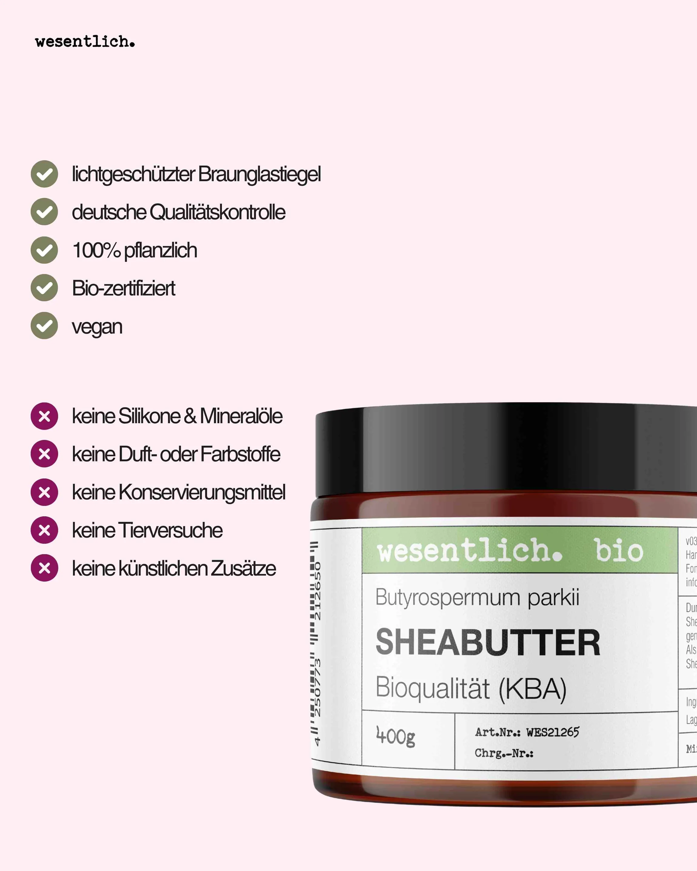 Sheabutter BIO 400g