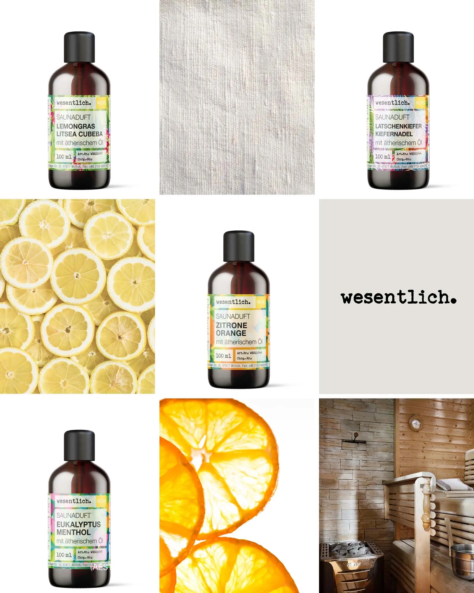 Saunaduft Zitrone-Orange 100ml